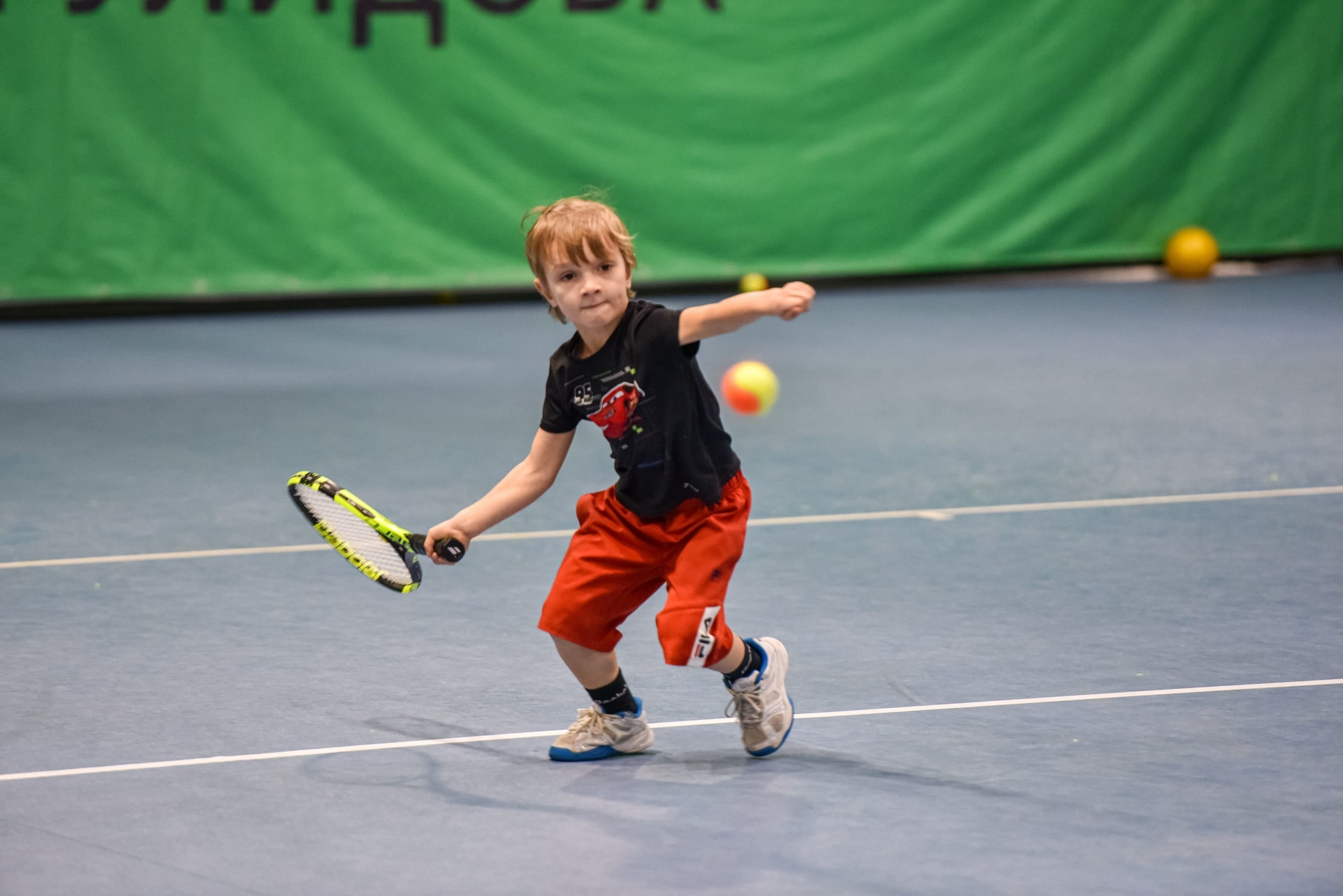 Репортажные фото тенниса в Красноярске