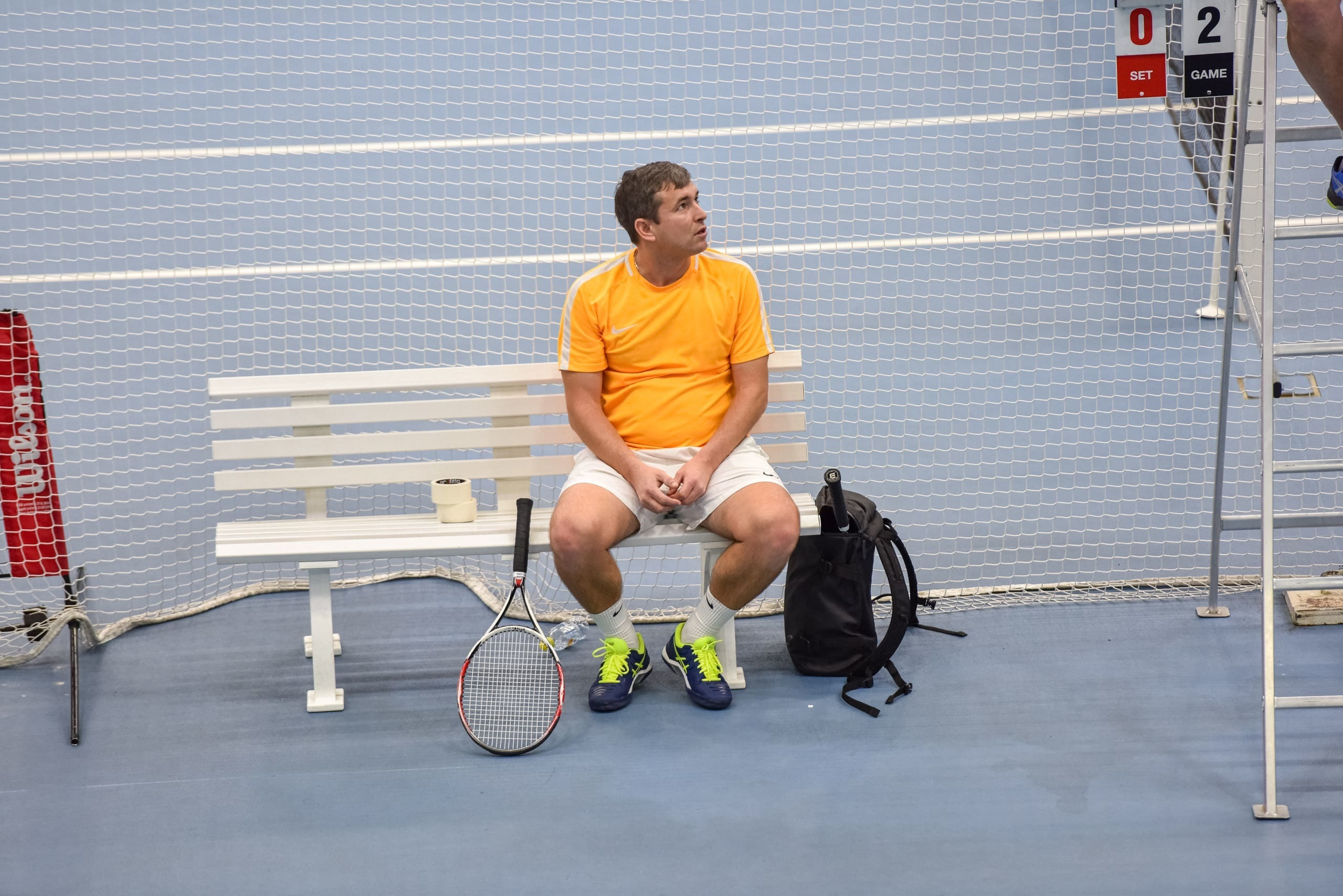 Репортажные фото тенниса в Красноярске