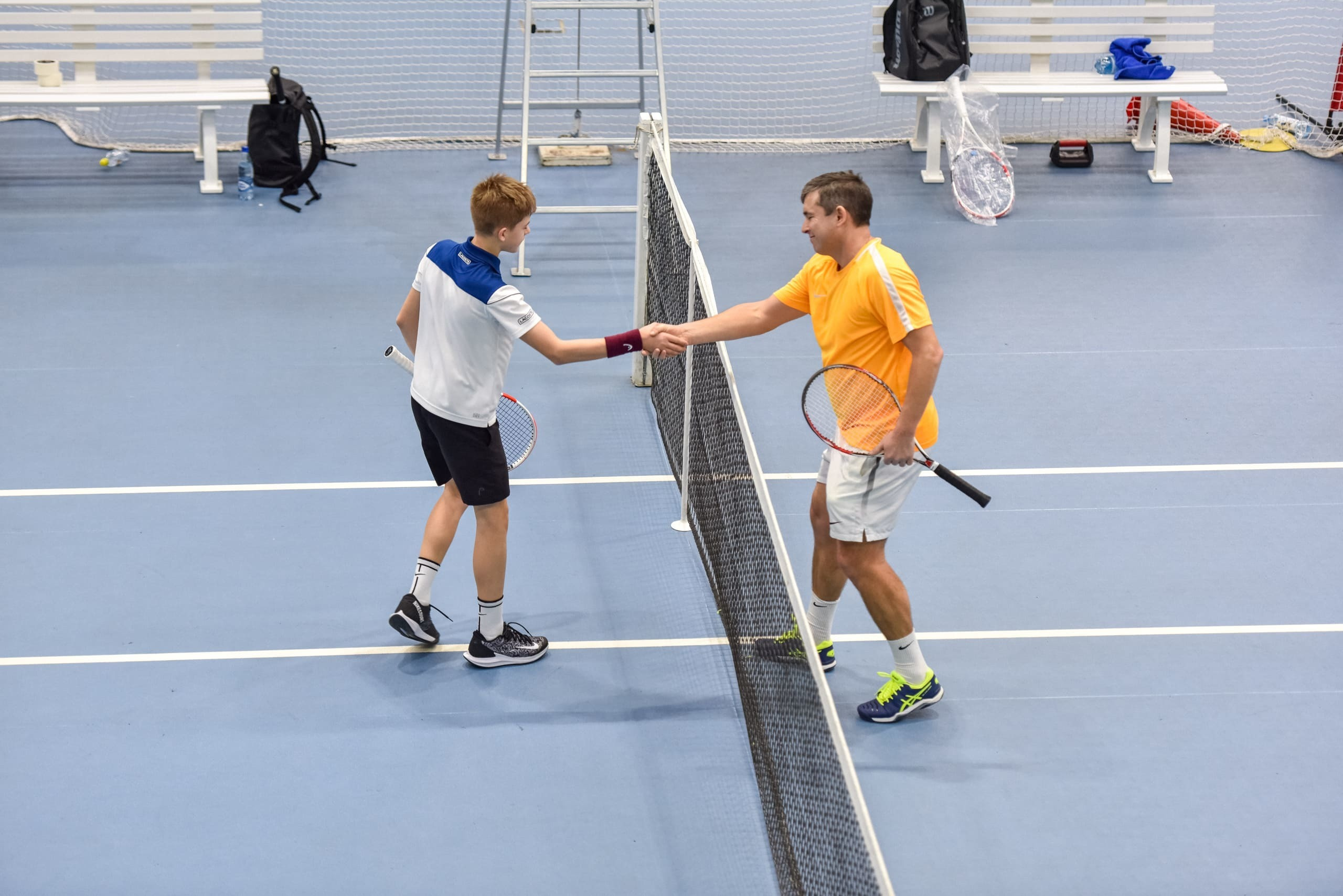 Репортажные фото тенниса в Красноярске