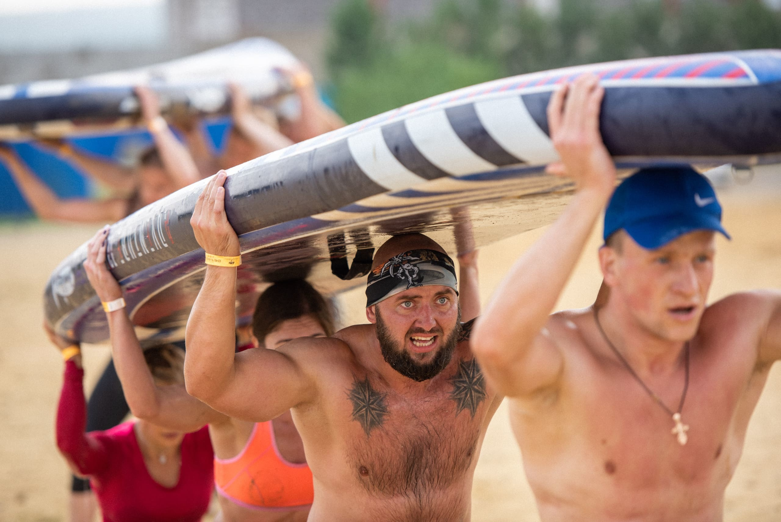 Репортажные фото Пляжной Зарубы в Красноярске