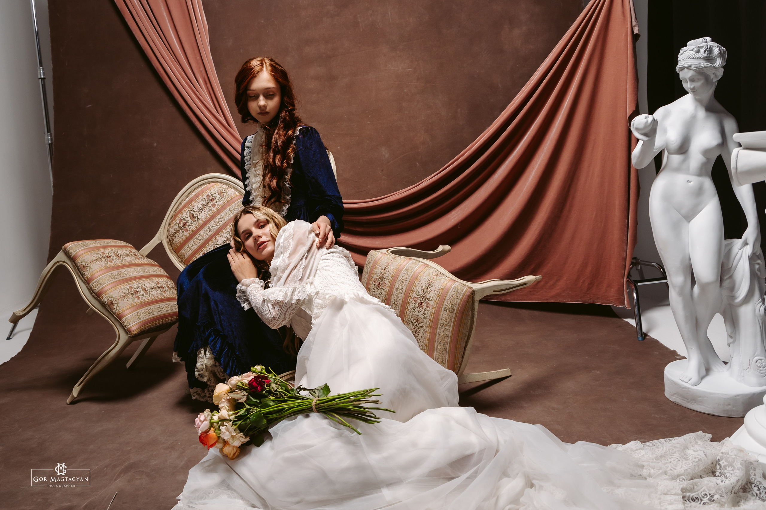 Невеста и сестра. Свадебный Фотограф в Москве Гор Магтагян