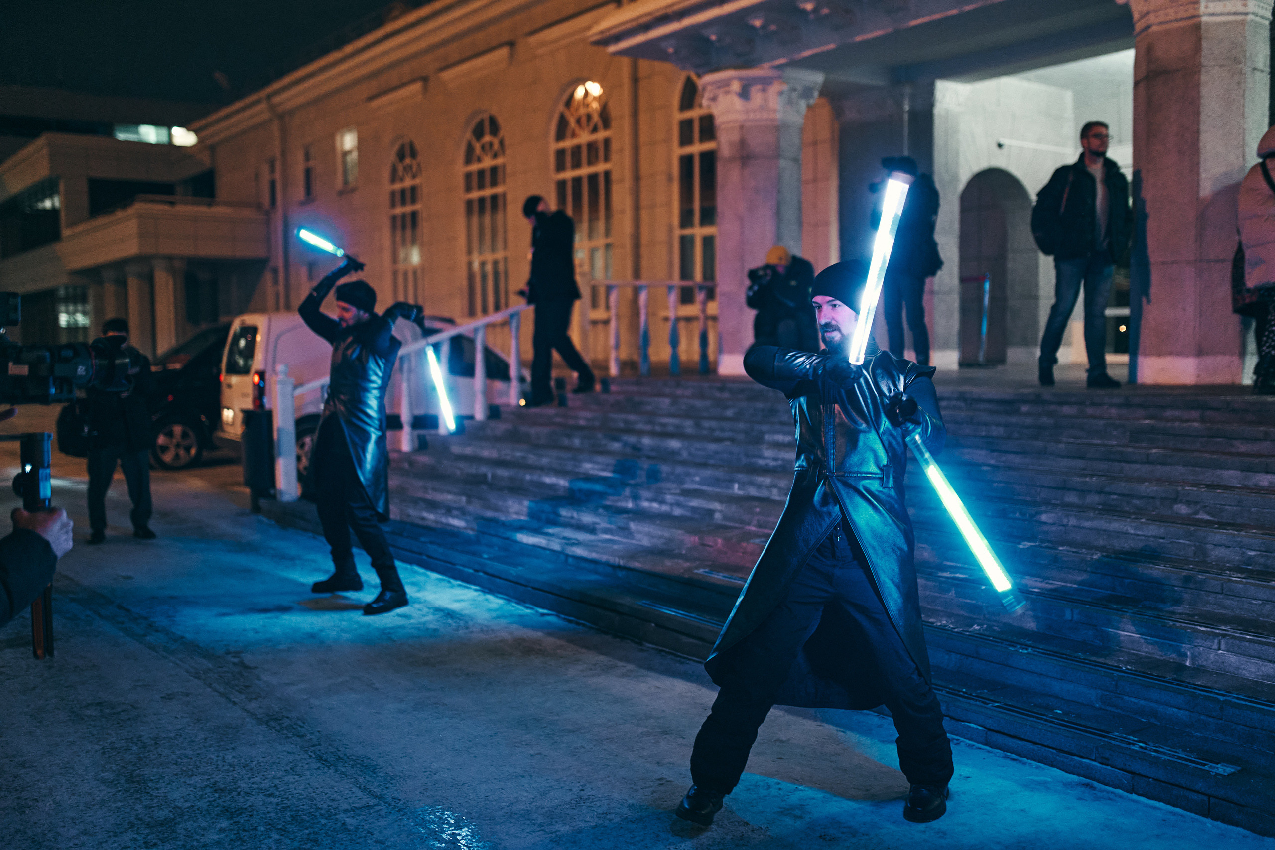 Презентация в самолёте. Фотограф Слава Кайгородов