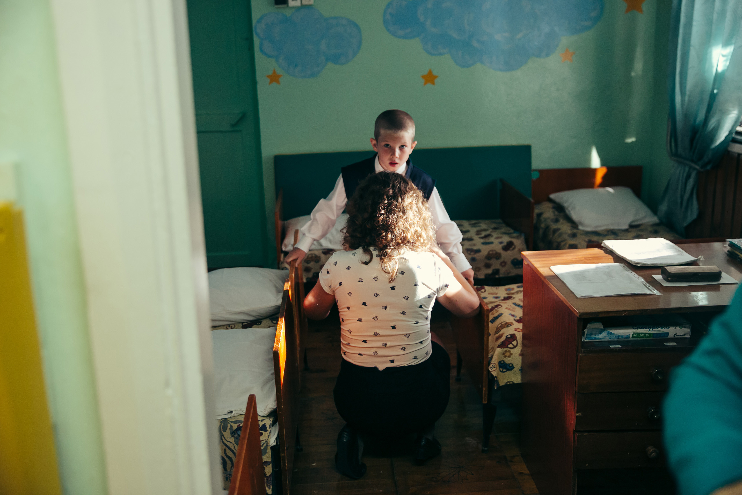 1 сентября в деревне. Фотограф Слава Кайгородов