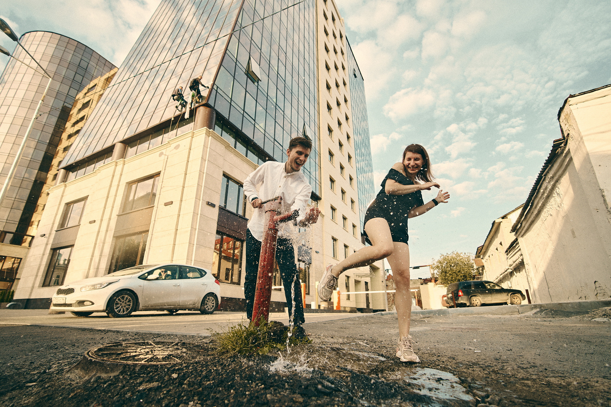 Пока никто не видит | Дима и Настя. Фотограф Слава Кайгородов
