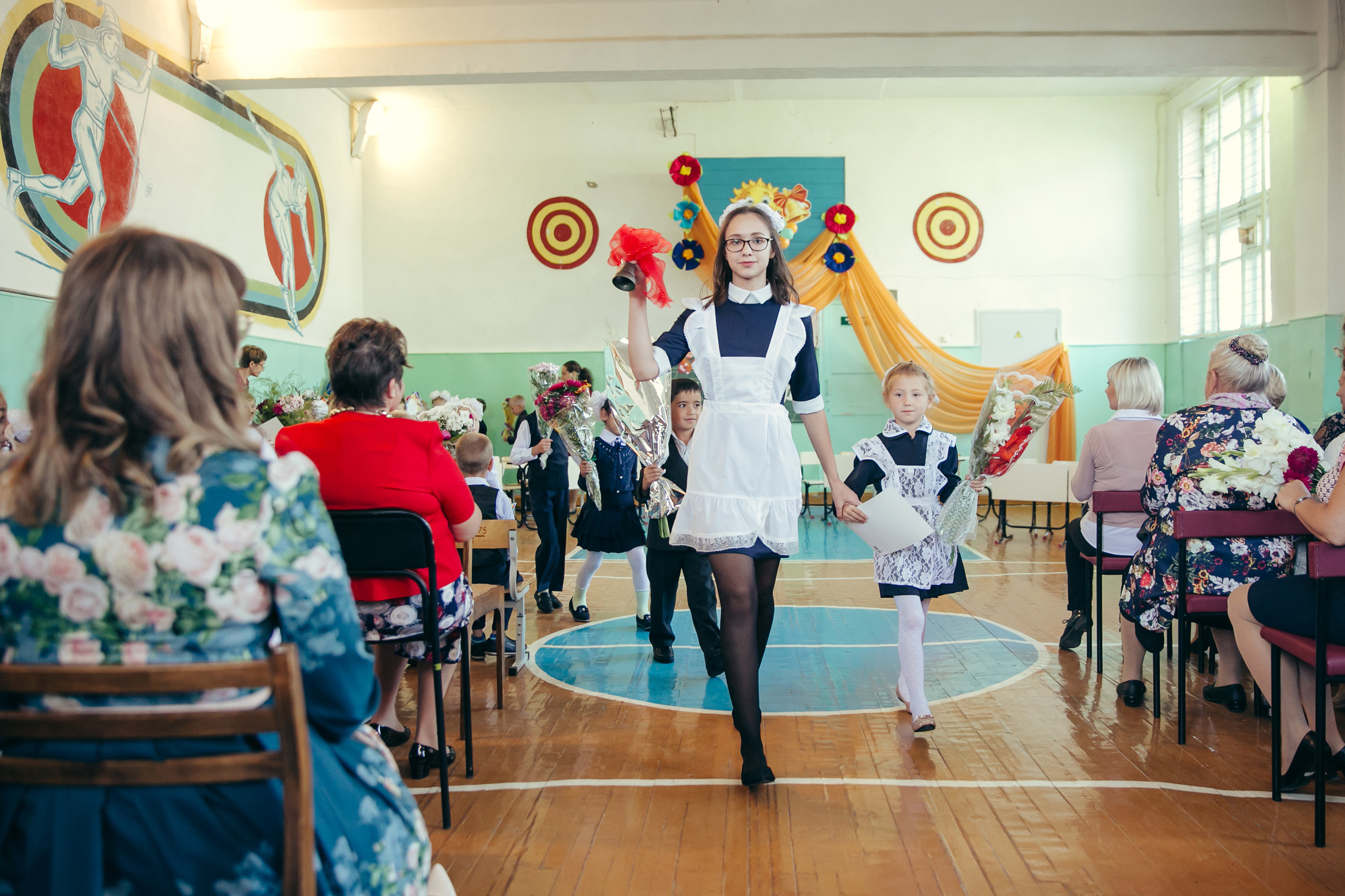 1 сентября в деревне. Фотограф Слава Кайгородов