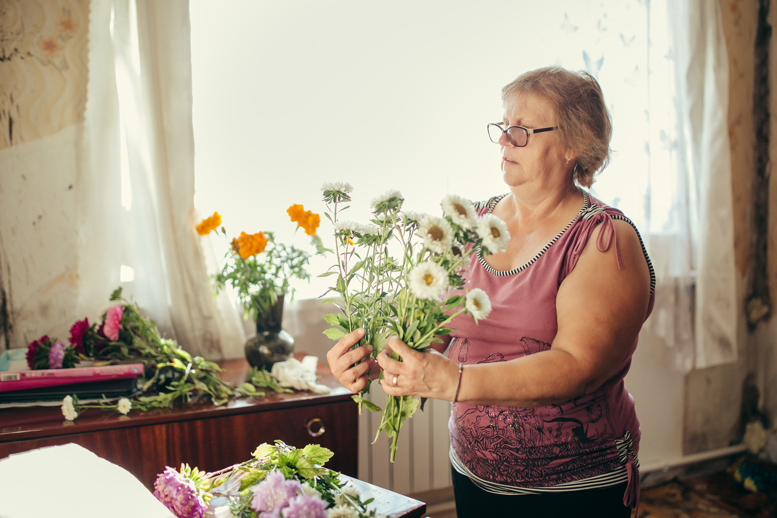 1 сентября в деревне. Фотограф Слава Кайгородов