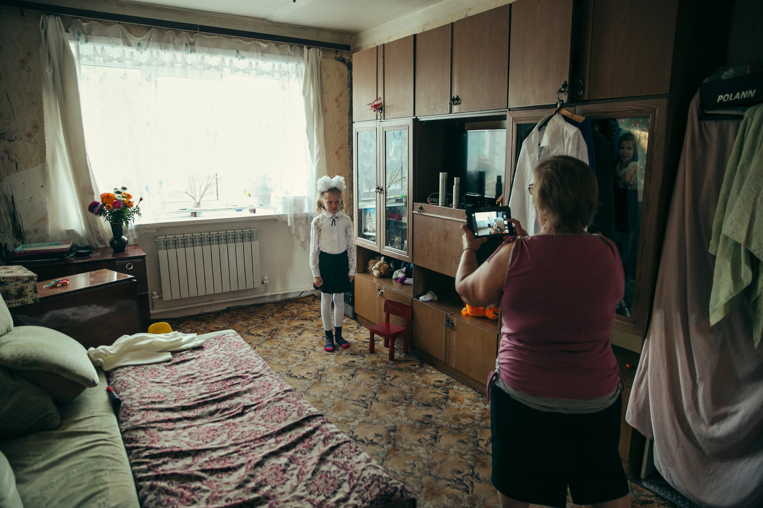 1 сентября в деревне. Фотограф Слава Кайгородов