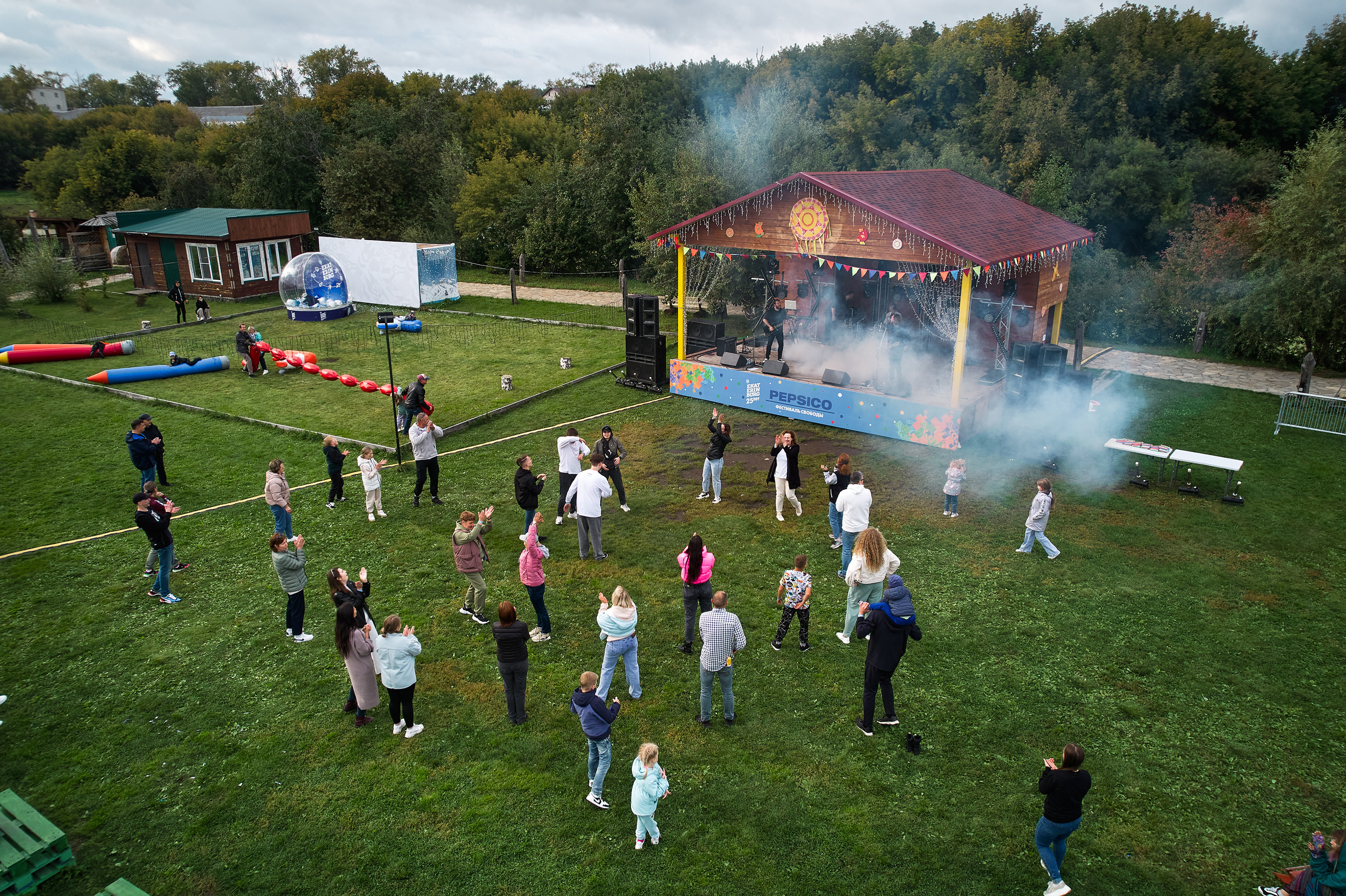 Корпоратив на природе. Фотограф Слава Кайгородов