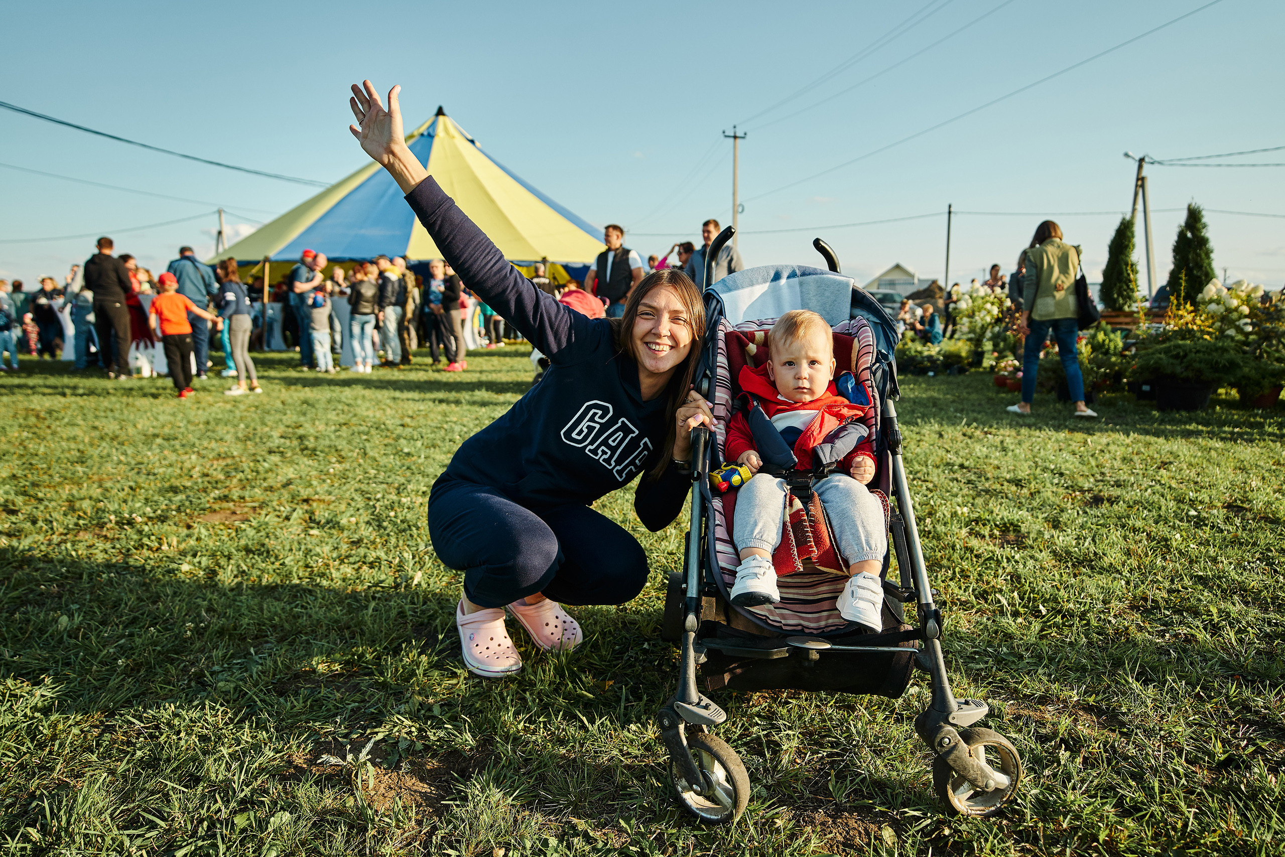 7 лет посёлку Александрия. Фотограф Слава Кайгородов