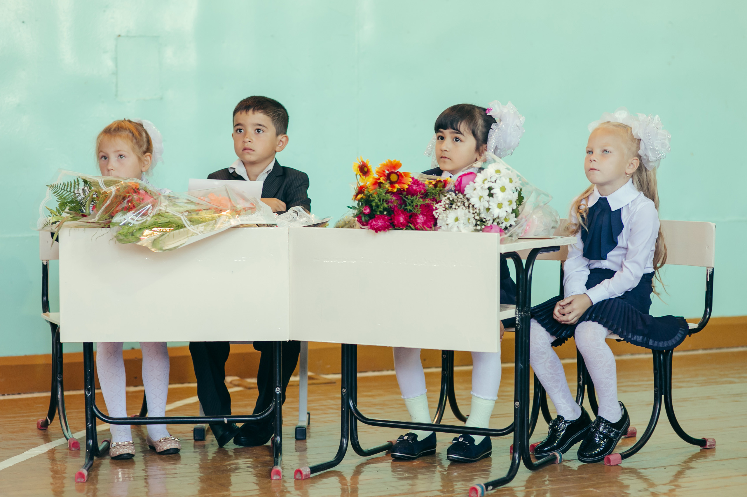 1 сентября в деревне. Фотограф Слава Кайгородов