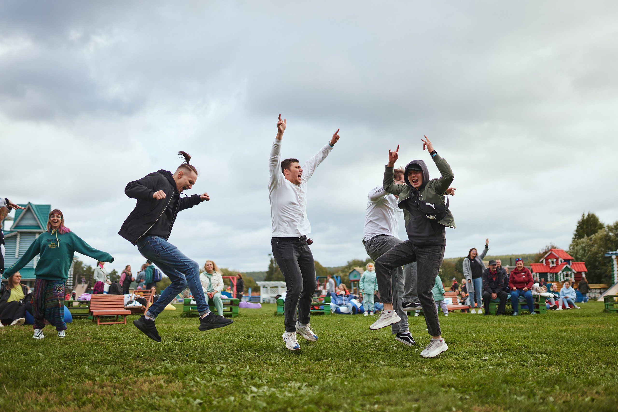 Корпоратив на природе. Фотограф Слава Кайгородов