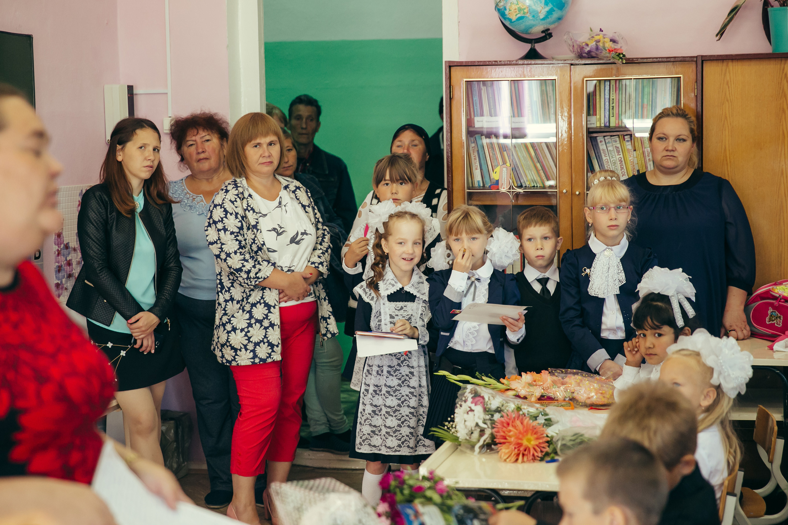 1 сентября в деревне. Фотограф Слава Кайгородов