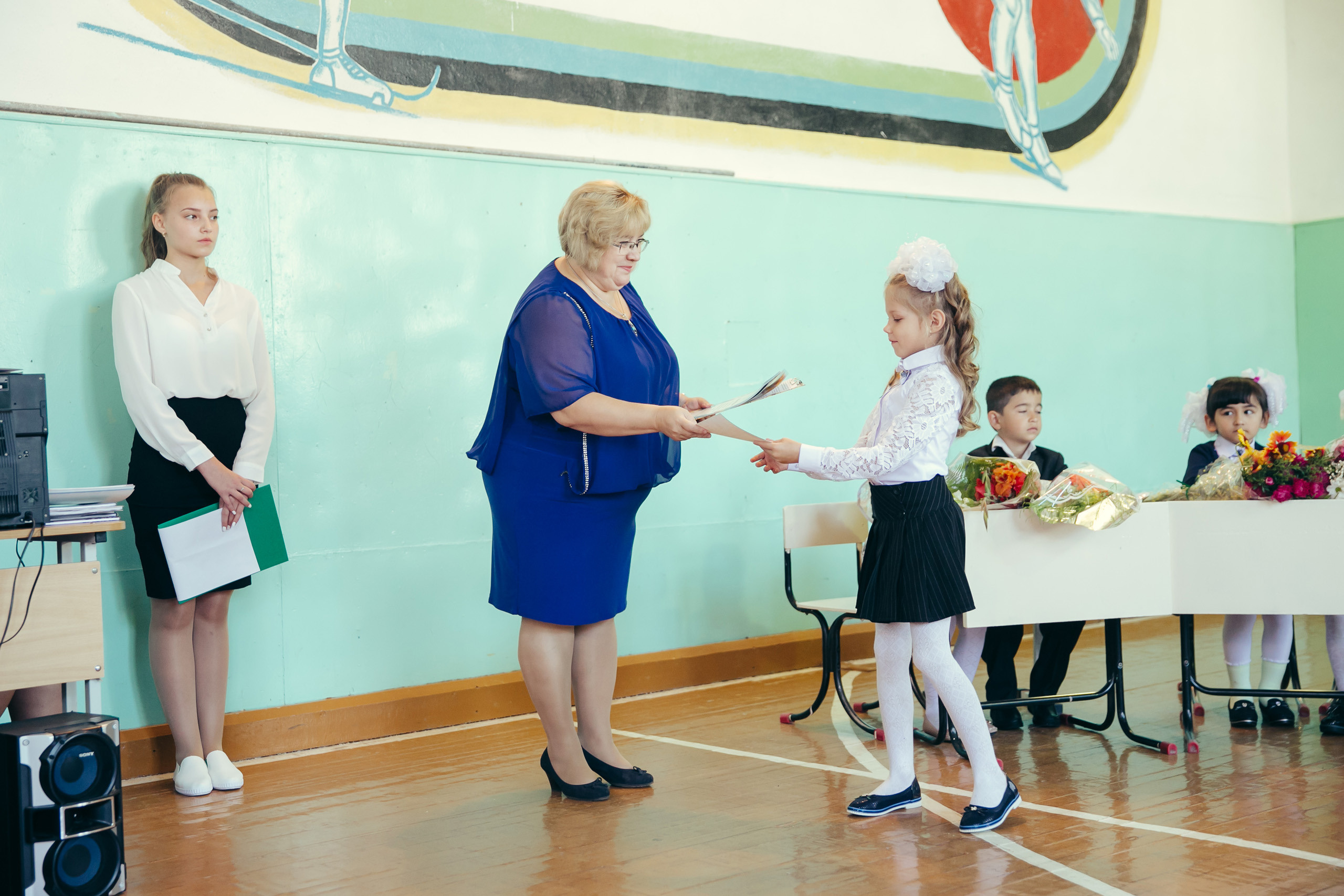 1 сентября в деревне. Фотограф Слава Кайгородов