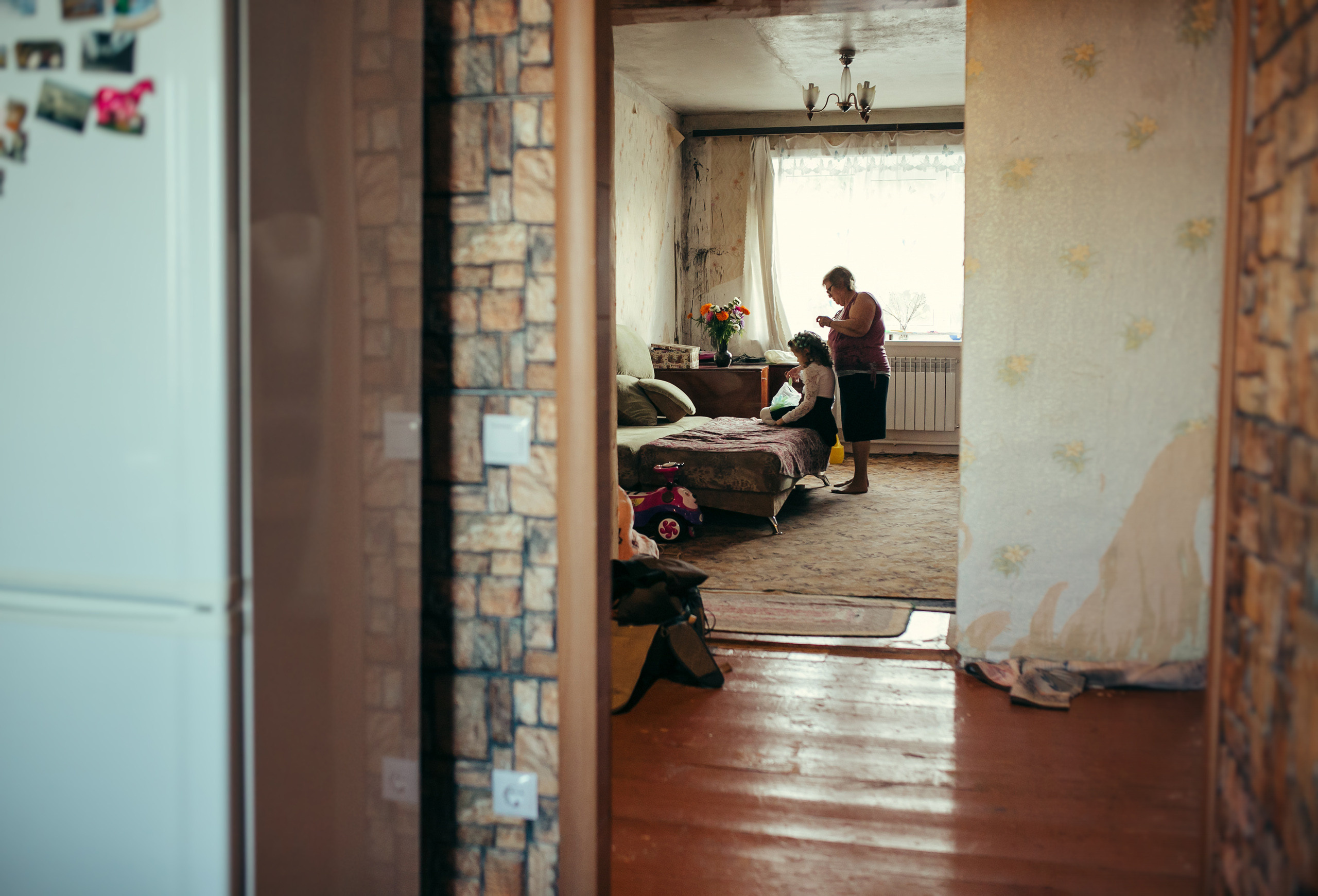 1 сентября в деревне. Фотограф Слава Кайгородов