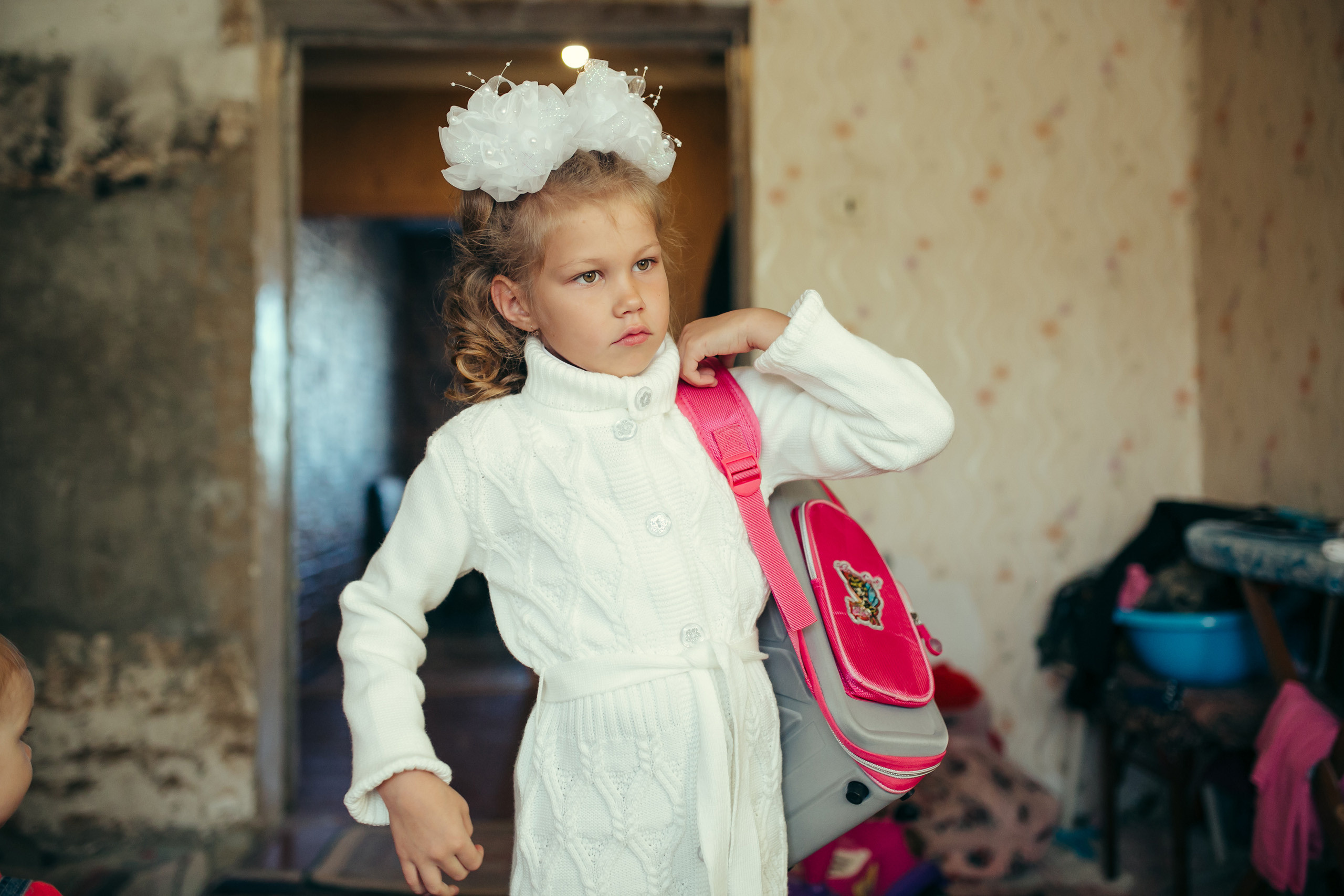 1 сентября в деревне. Фотограф Слава Кайгородов