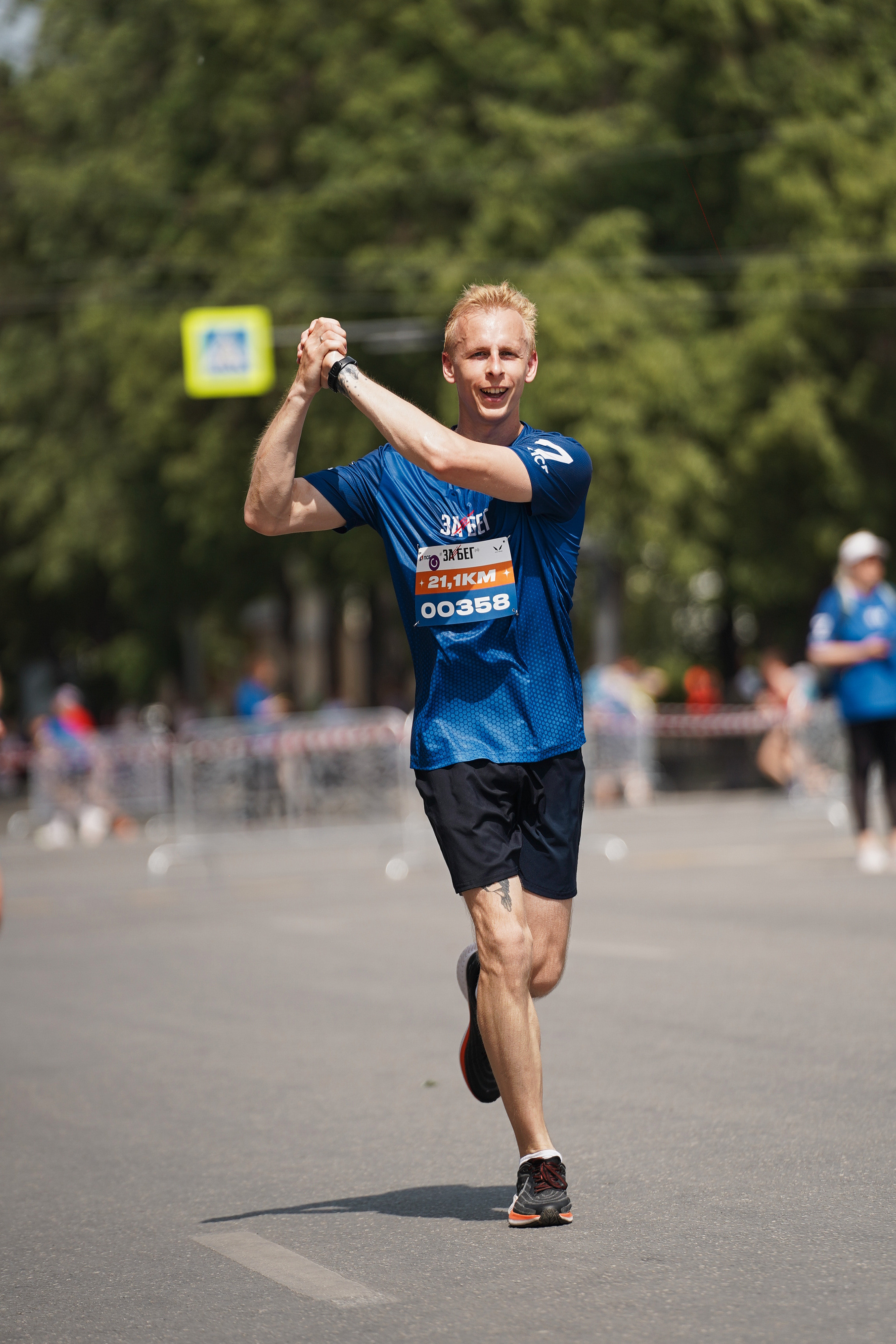 Спортивный марафон ''Забег РФ''. Фотограф Слава Кайгородов