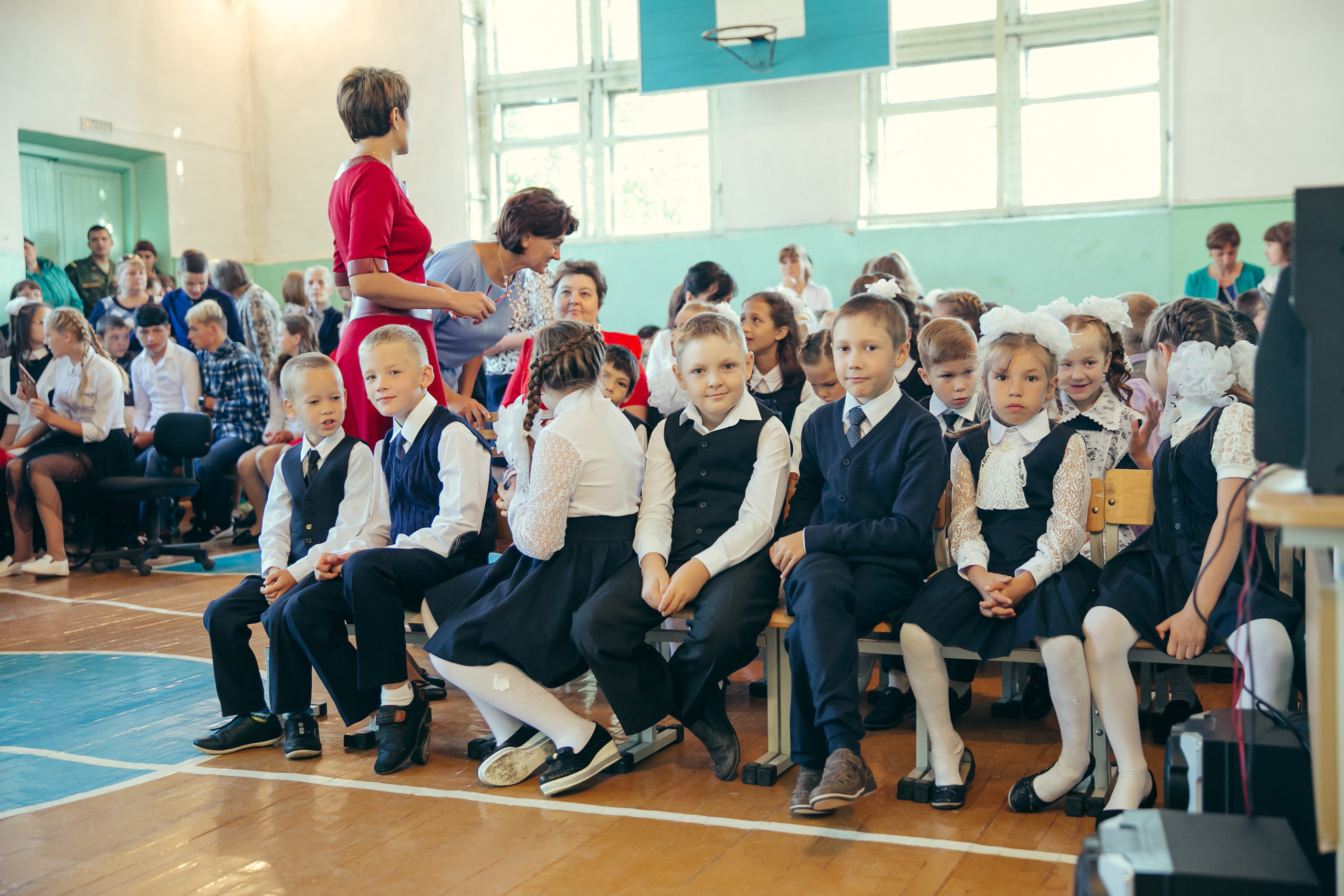 1 сентября в деревне. Фотограф Слава Кайгородов