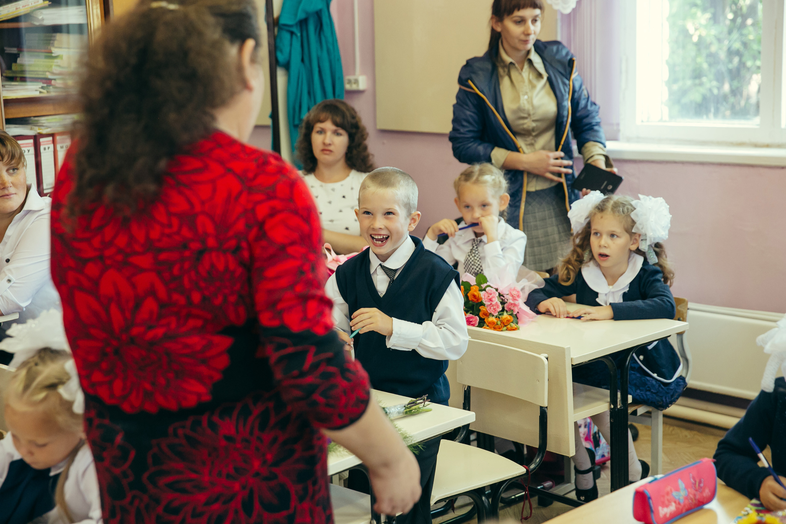1 сентября в деревне. Фотограф Слава Кайгородов