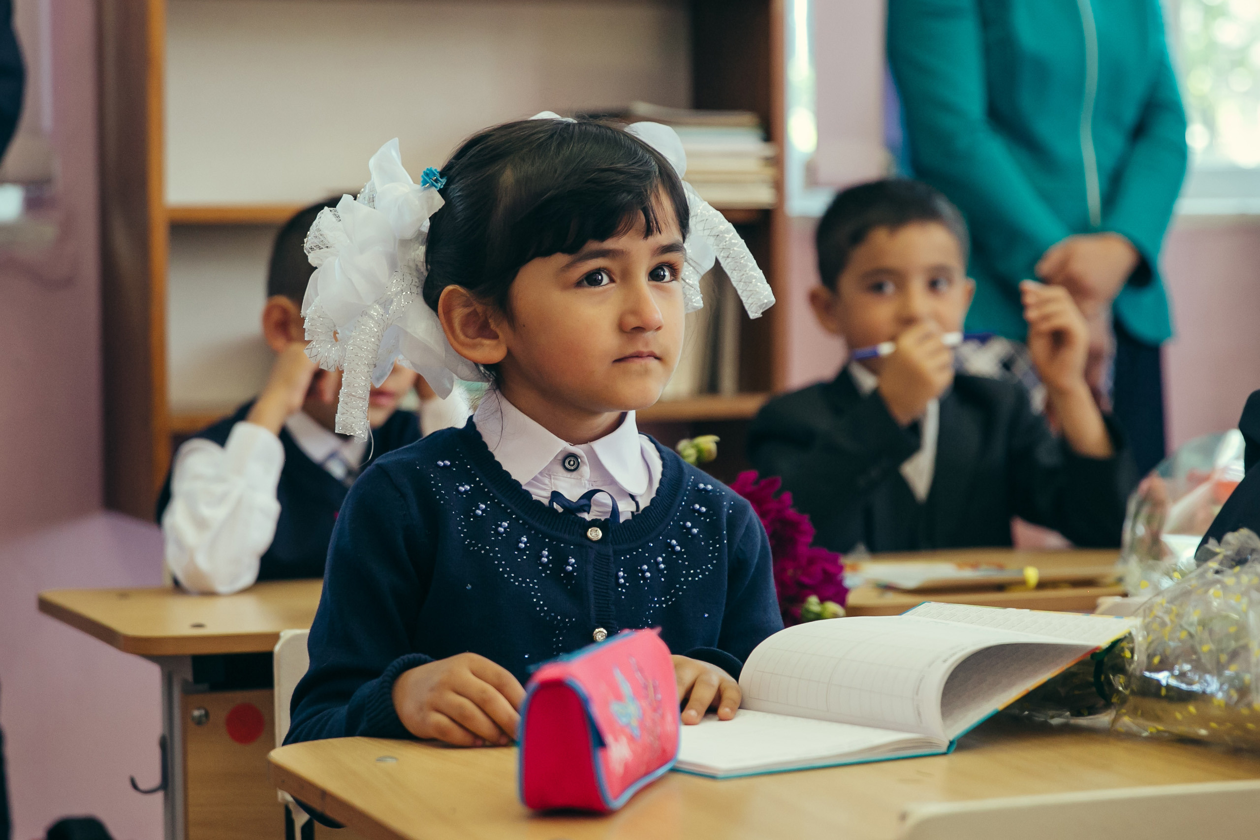 1 сентября в деревне. Фотограф Слава Кайгородов