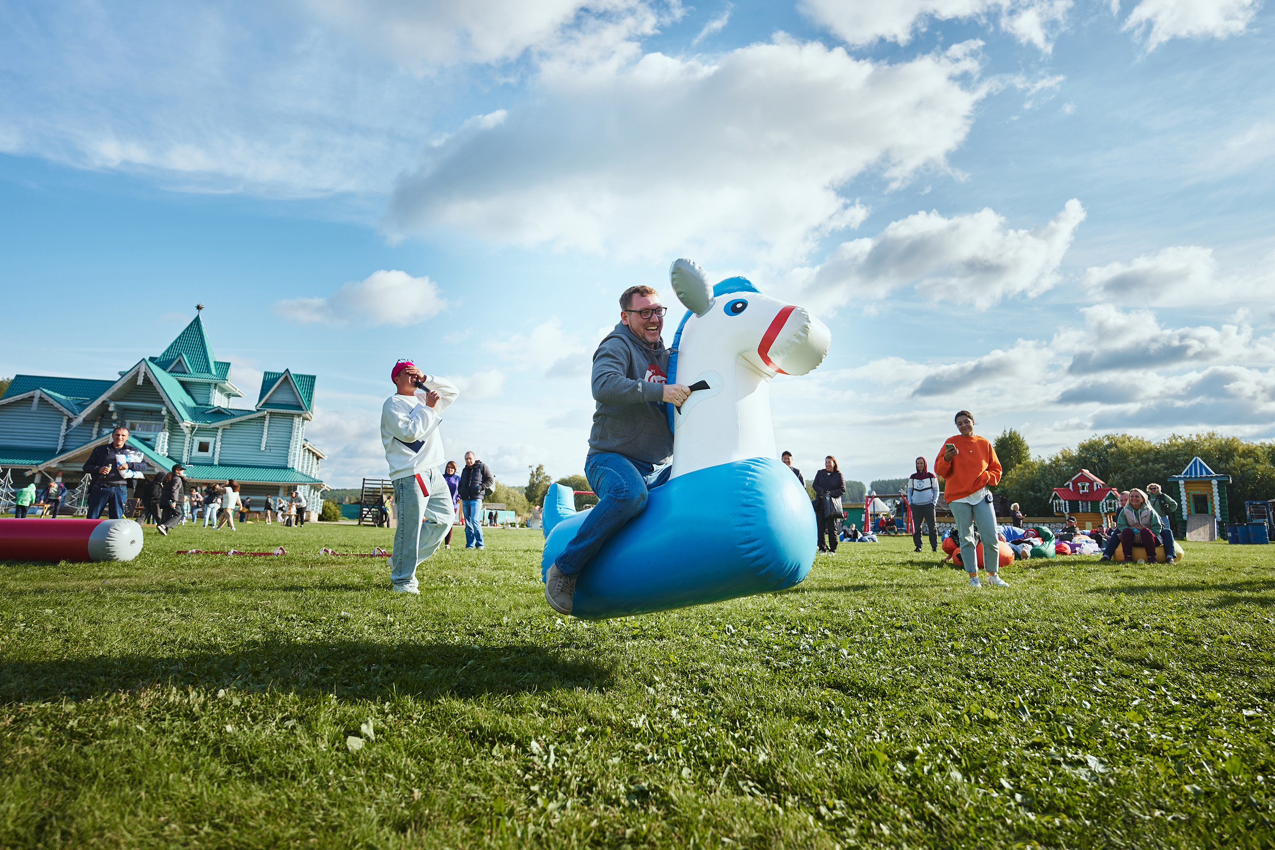 Корпоратив на природе. Фотограф Слава Кайгородов