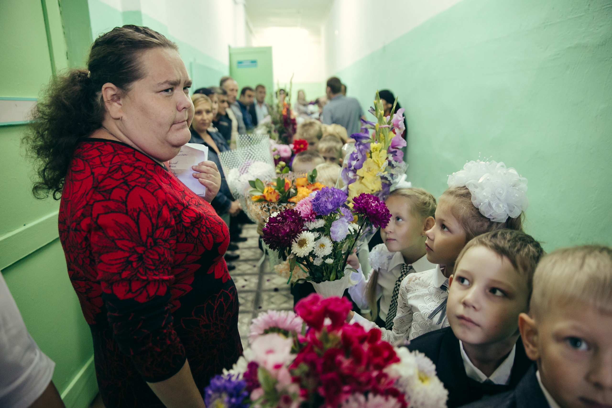 1 сентября в деревне. Фотограф Слава Кайгородов