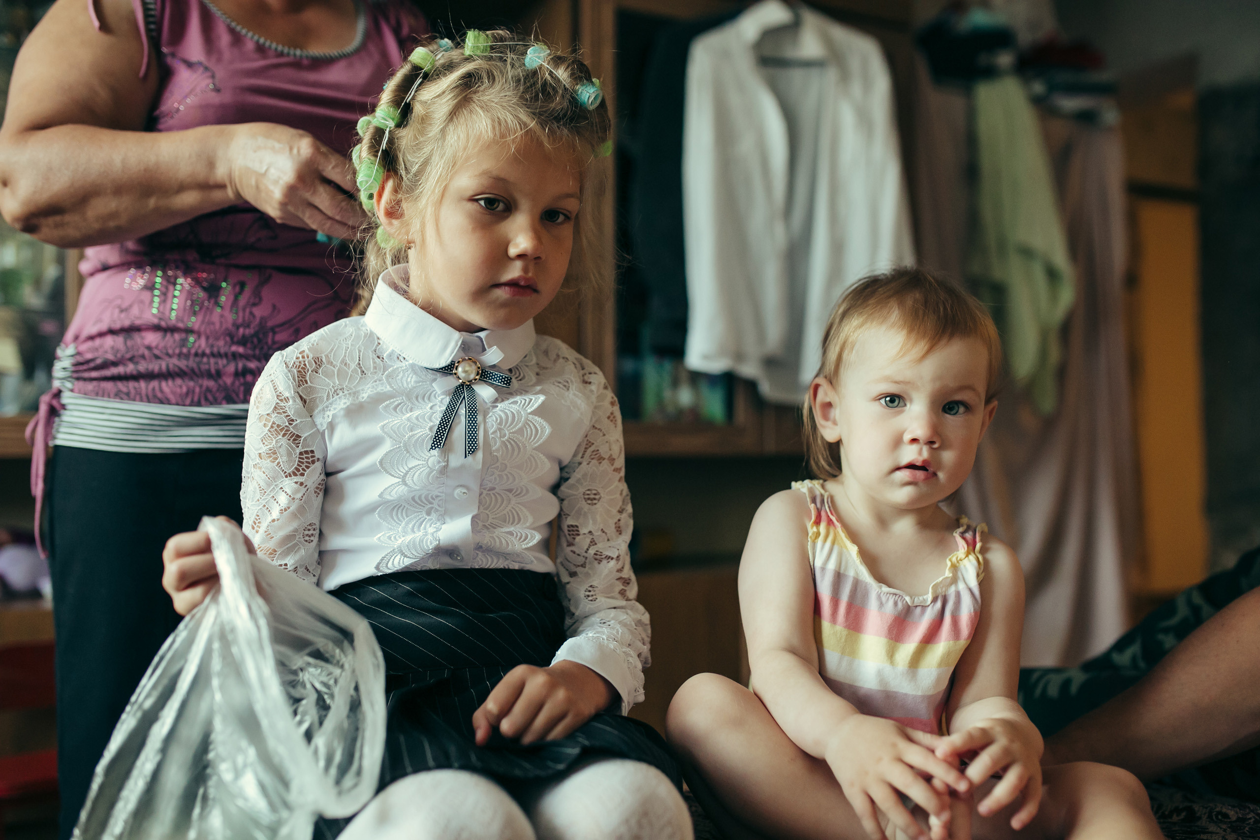 1 сентября в деревне. Фотограф Слава Кайгородов