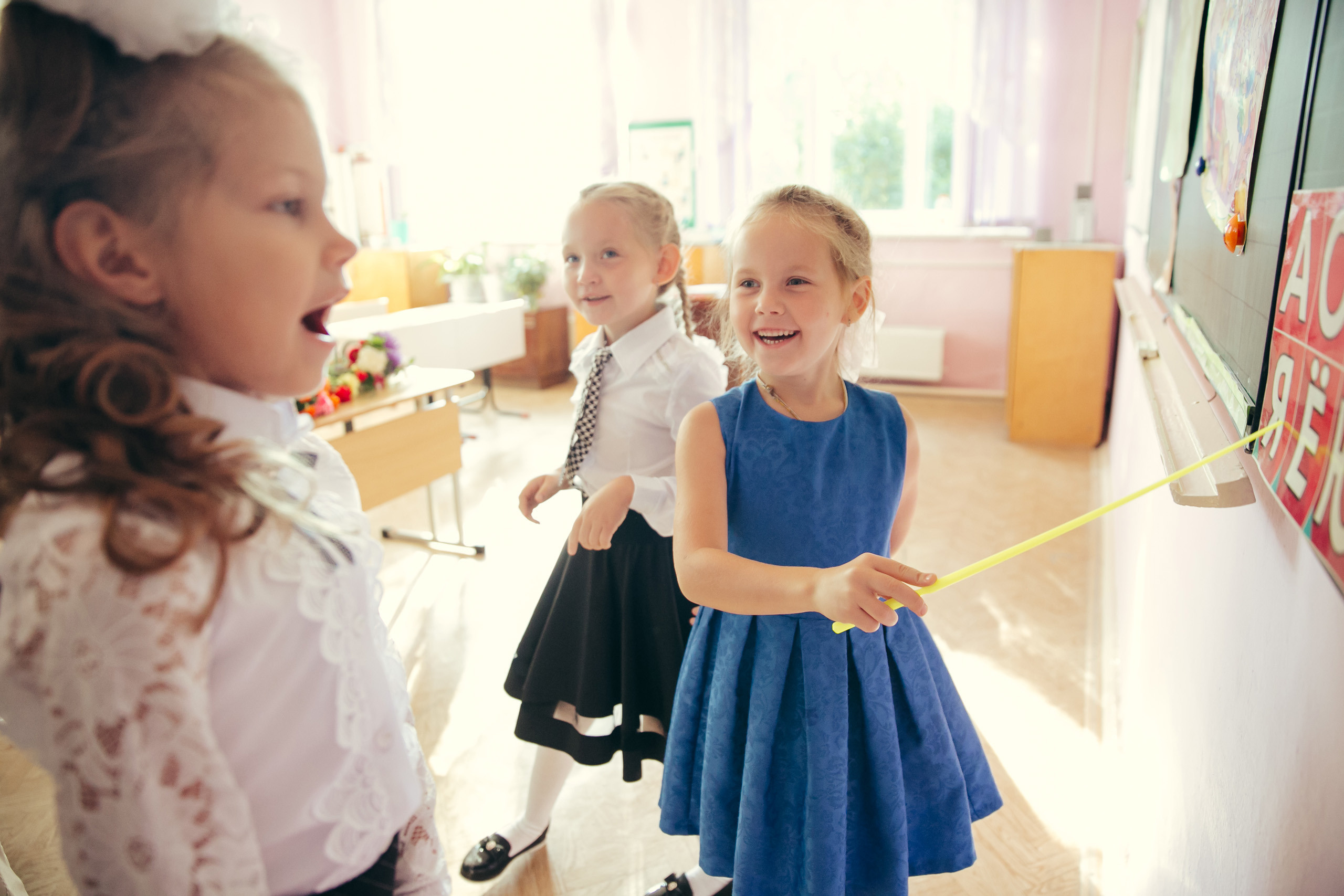 1 сентября в деревне. Фотограф Слава Кайгородов