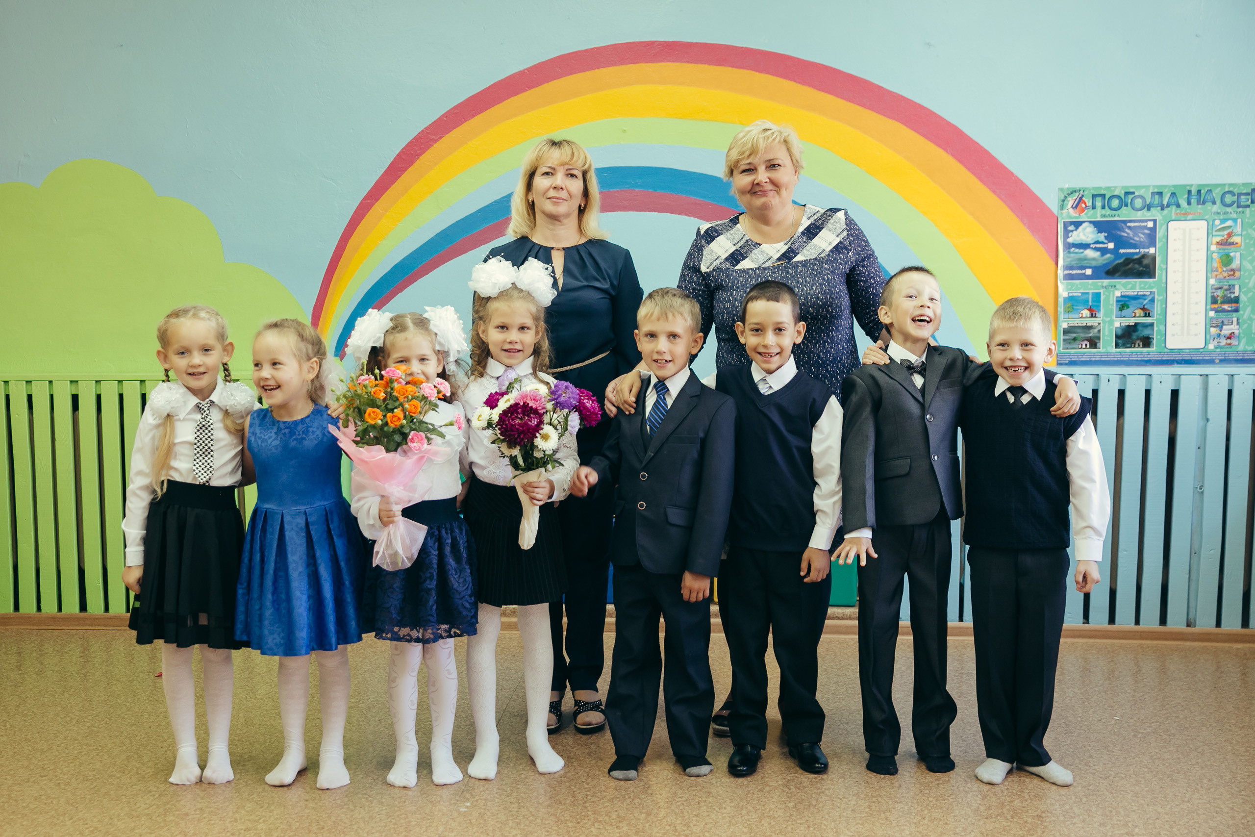 1 сентября в деревне. Фотограф Слава Кайгородов