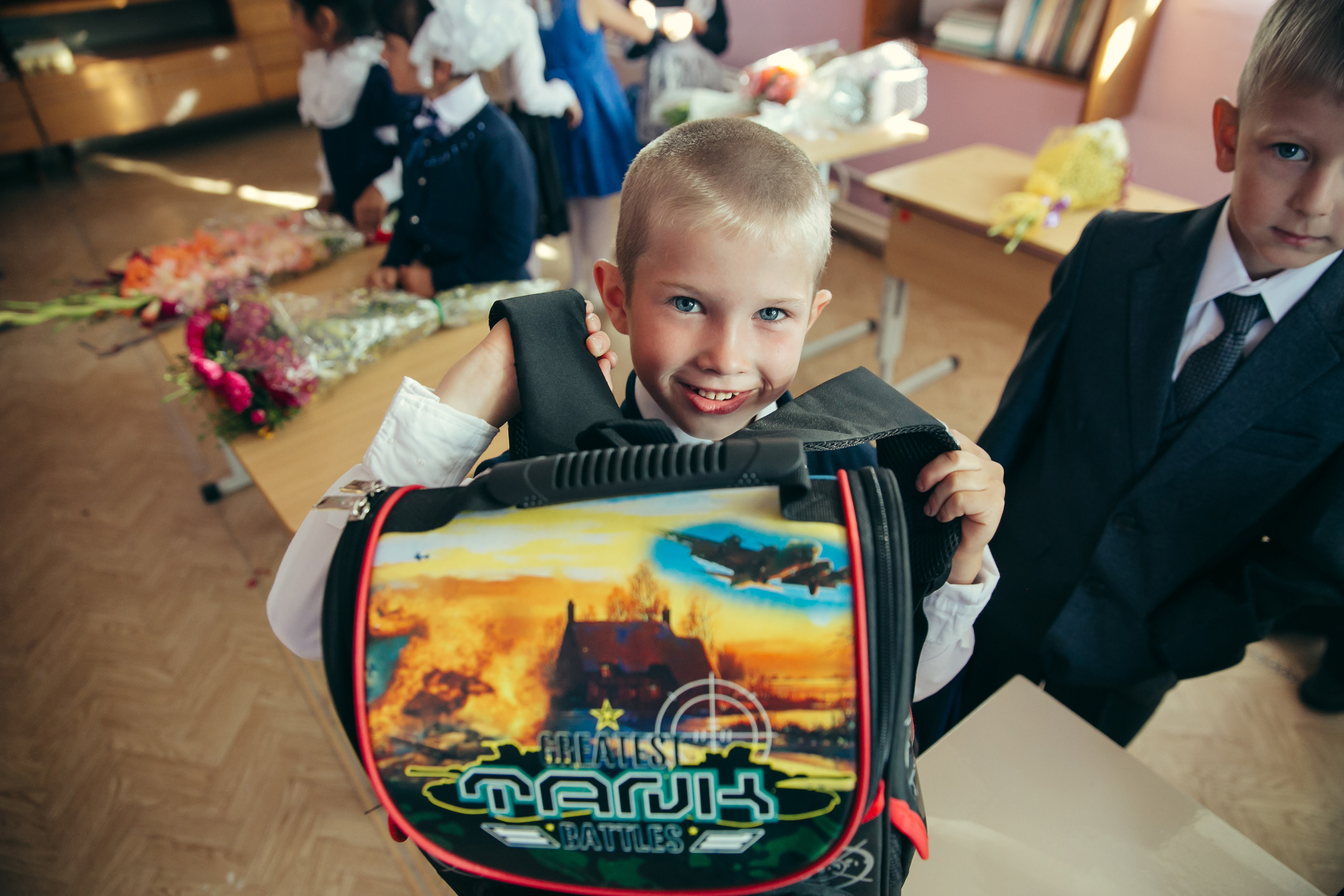 1 сентября в деревне. Фотограф Слава Кайгородов