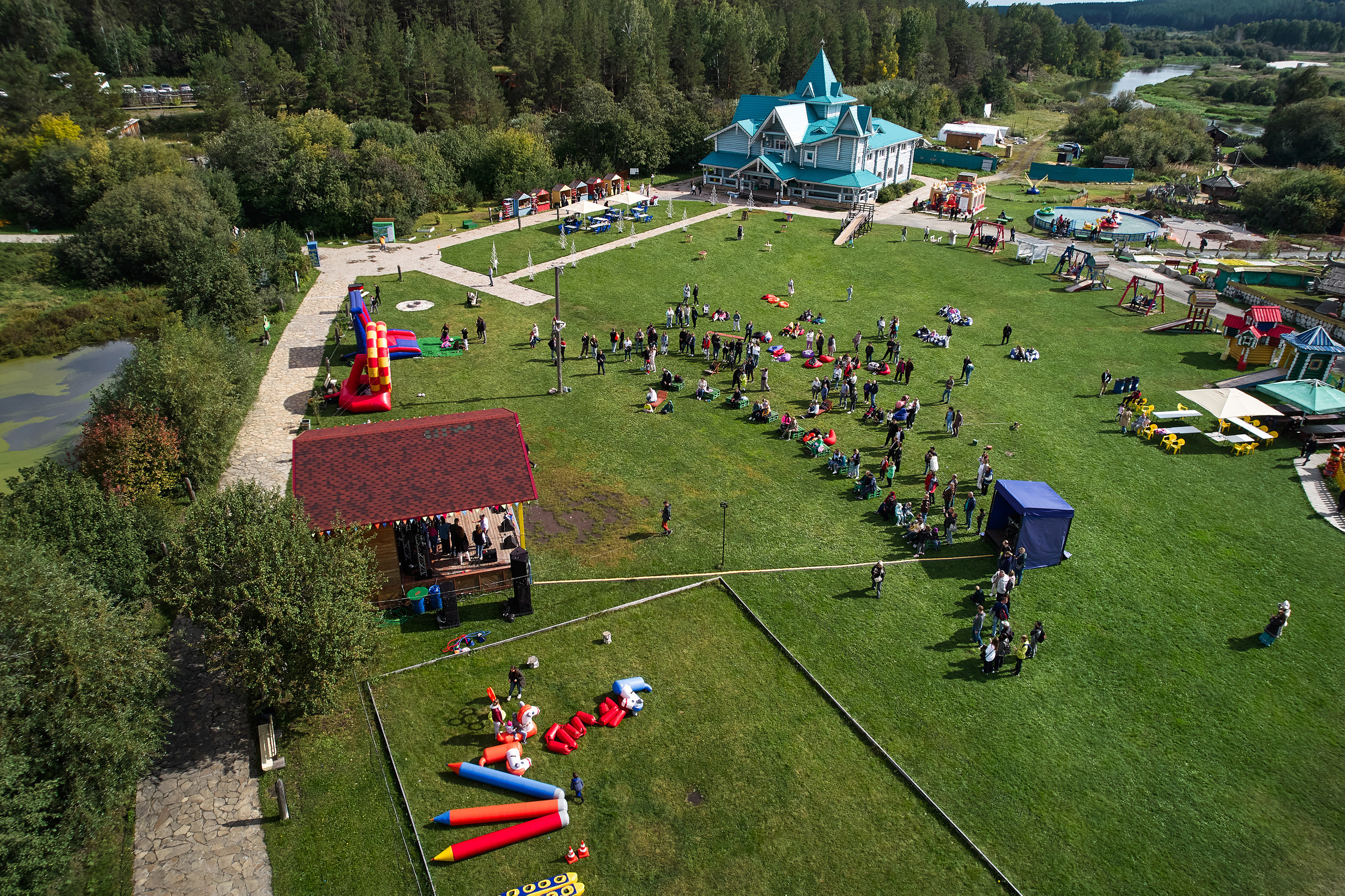 Корпоратив на природе. Фотограф Слава Кайгородов