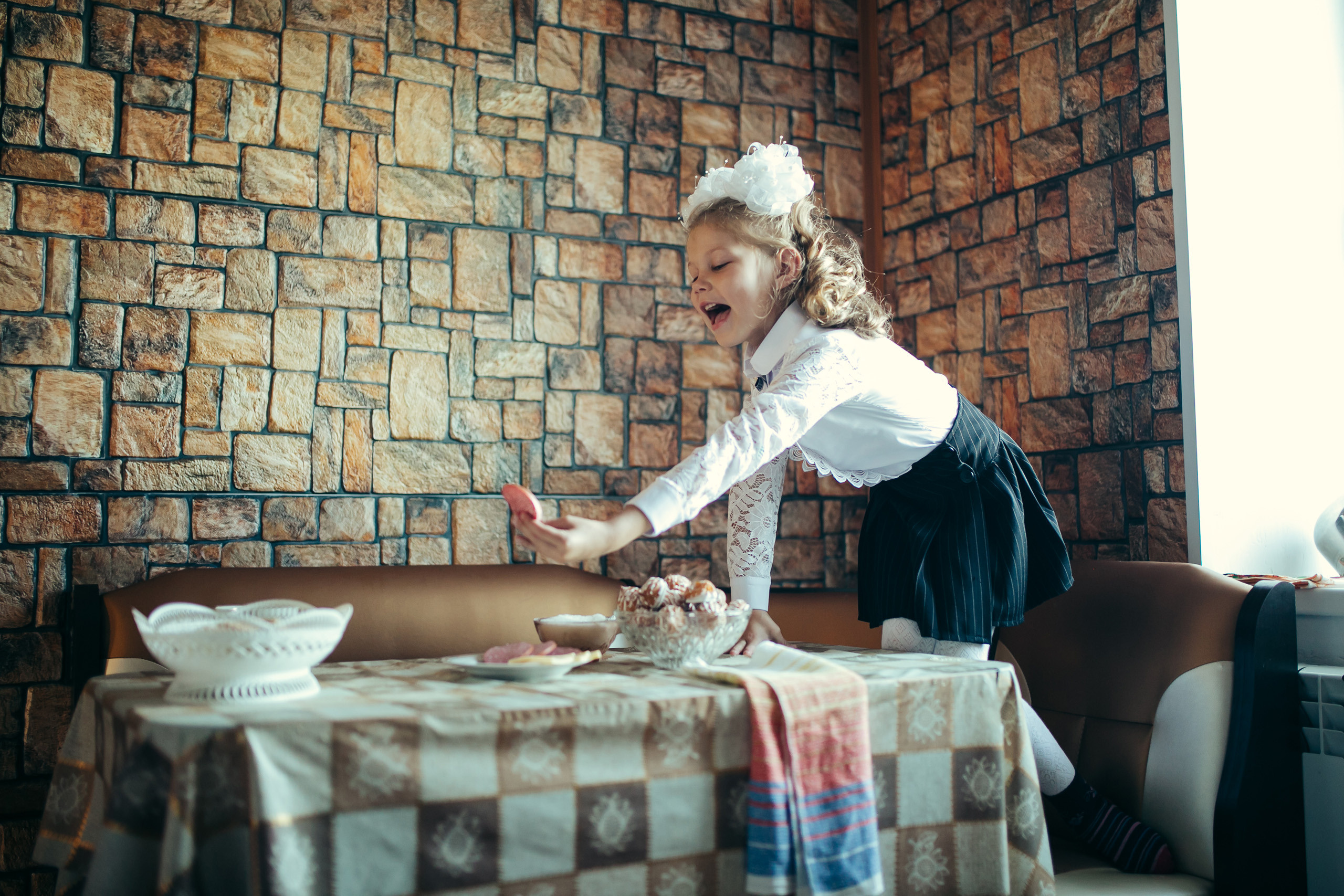 1 сентября в деревне. Фотограф Слава Кайгородов