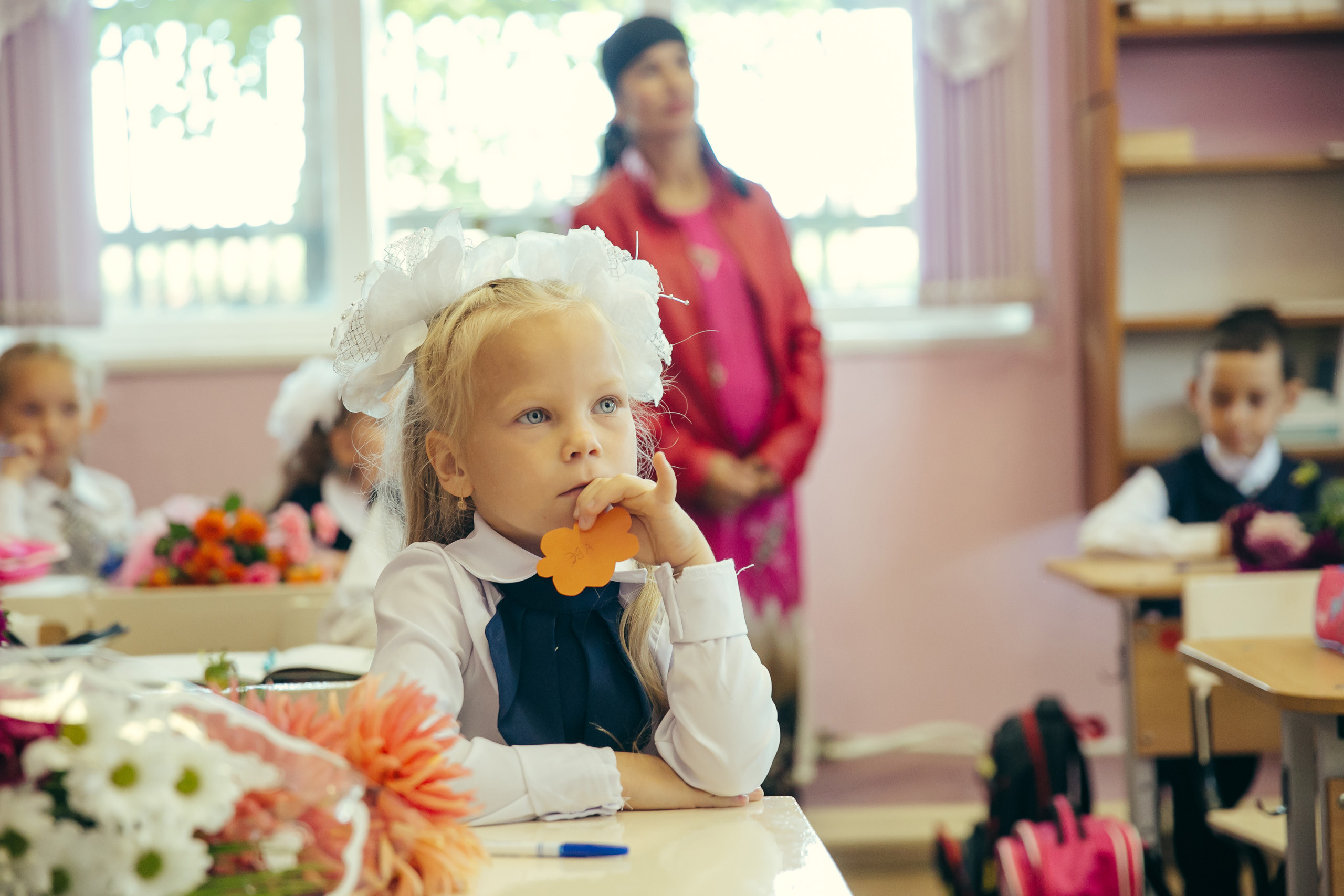 1 сентября в деревне. Фотограф Слава Кайгородов