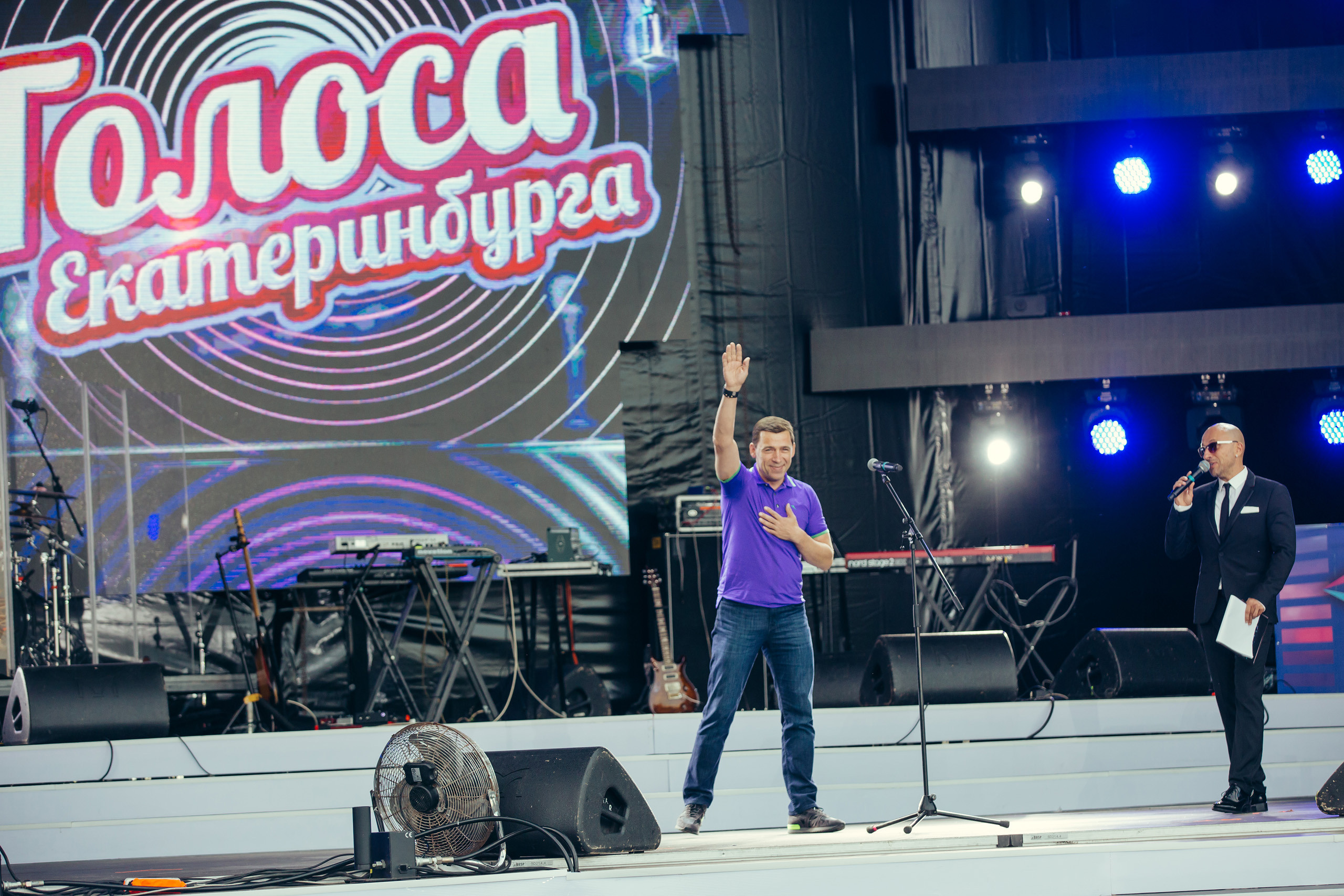 Шоу «Голоса Екатеринбурга''. Фотограф Слава Кайгородов