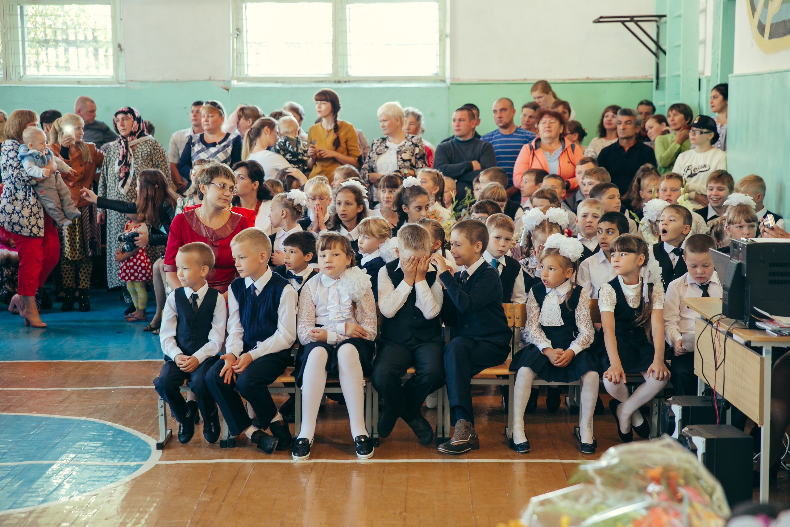 1 сентября в деревне. Фотограф Слава Кайгородов