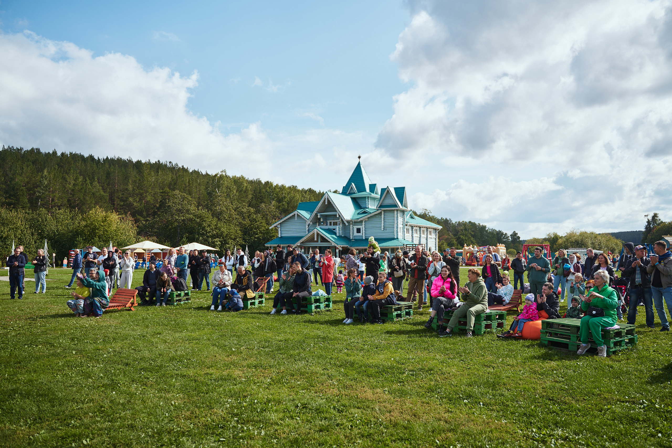 Корпоратив на природе. Фотограф Слава Кайгородов