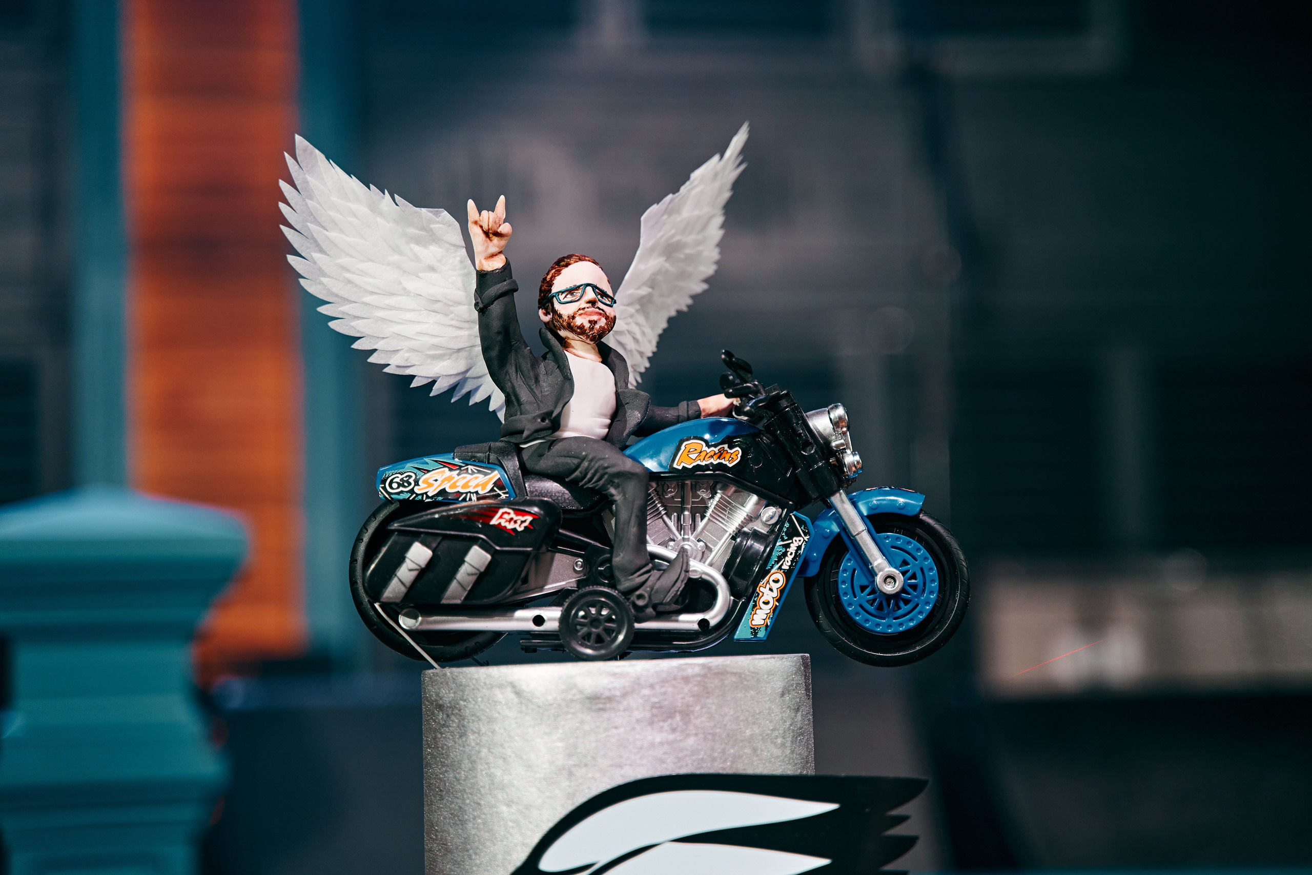 Корпоратив в мото стилистике. Фотограф Слава Кайгородов