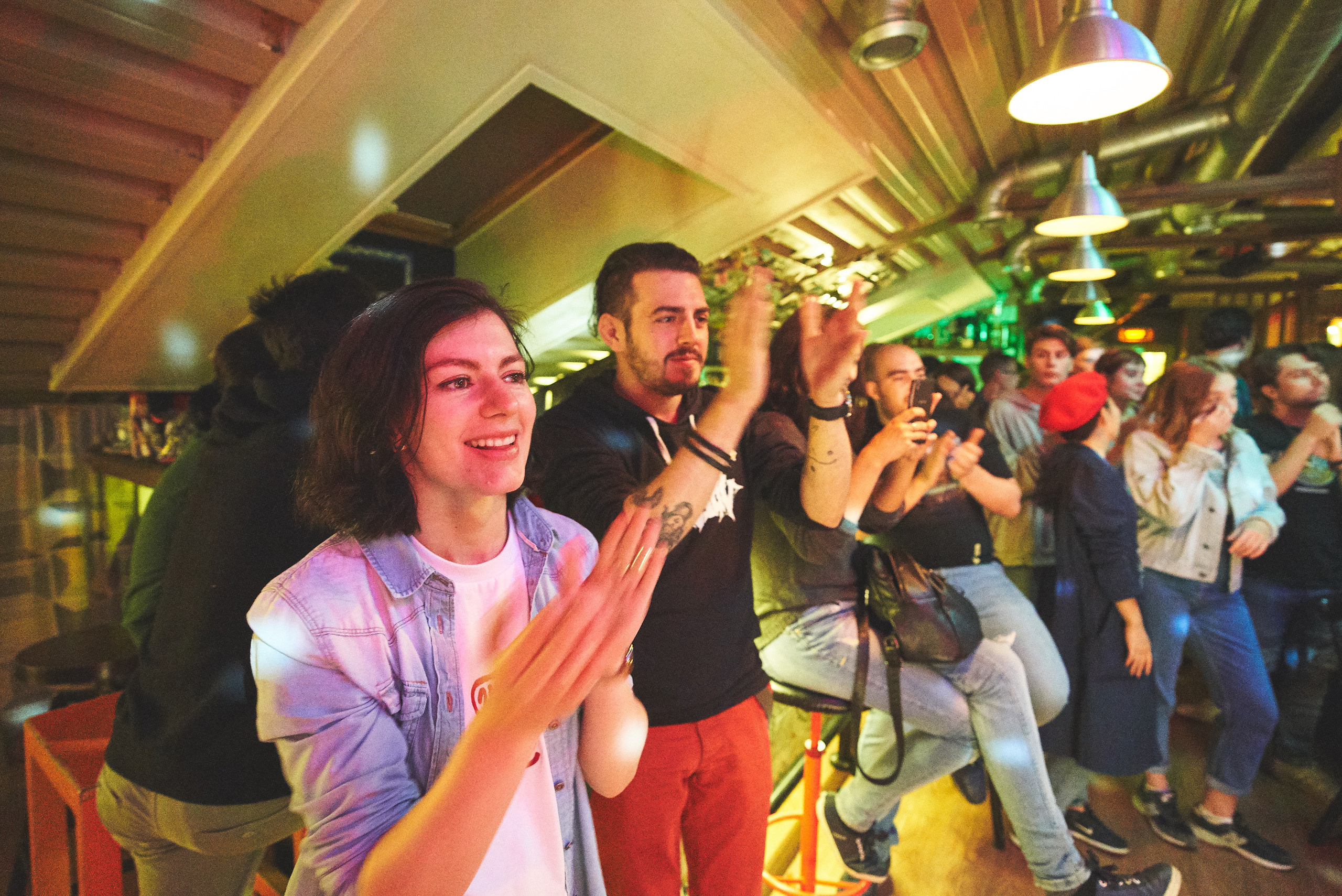Вечеринка в NEW-Bar. Фотограф Слава Кайгородов