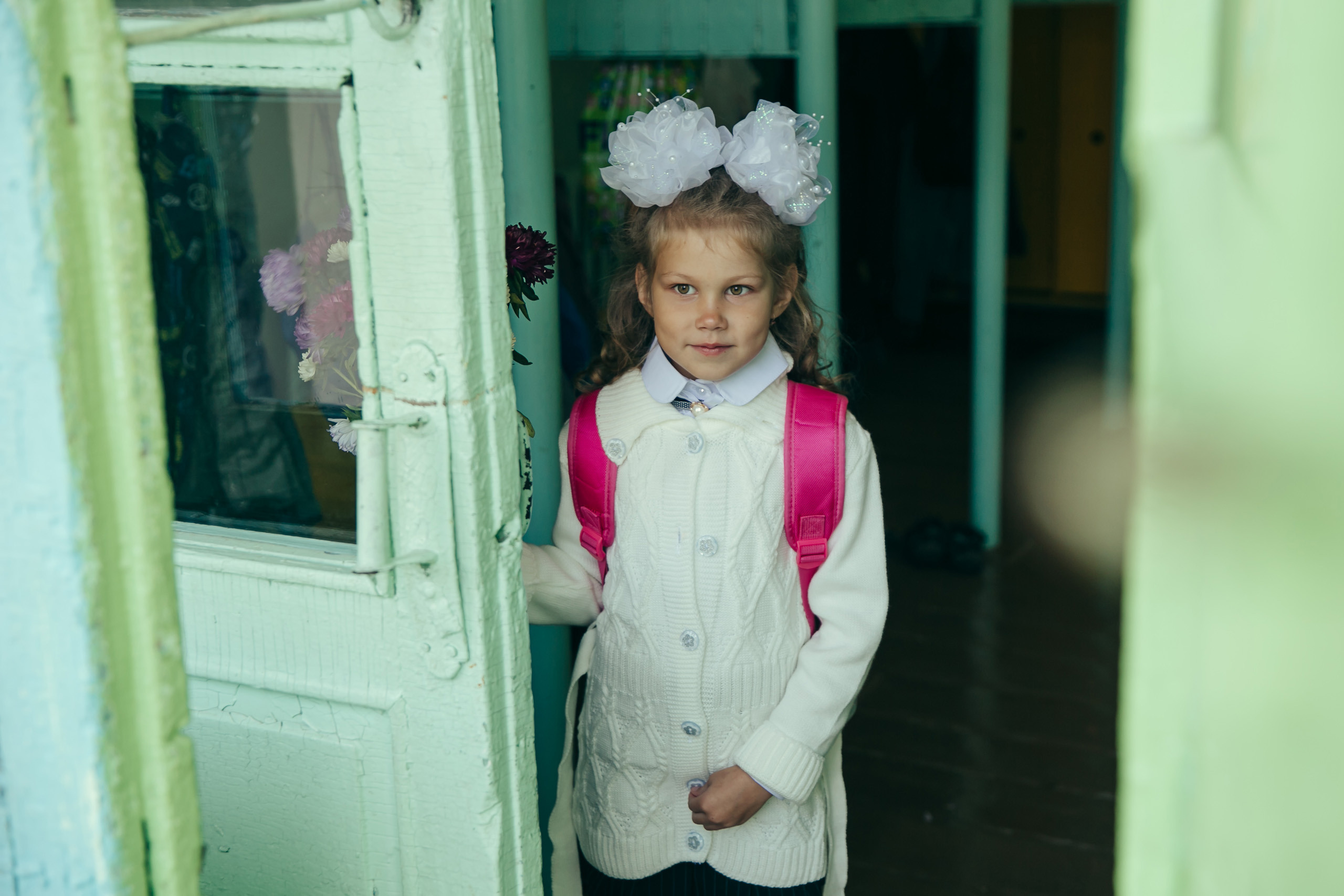 1 сентября в деревне. Фотограф Слава Кайгородов