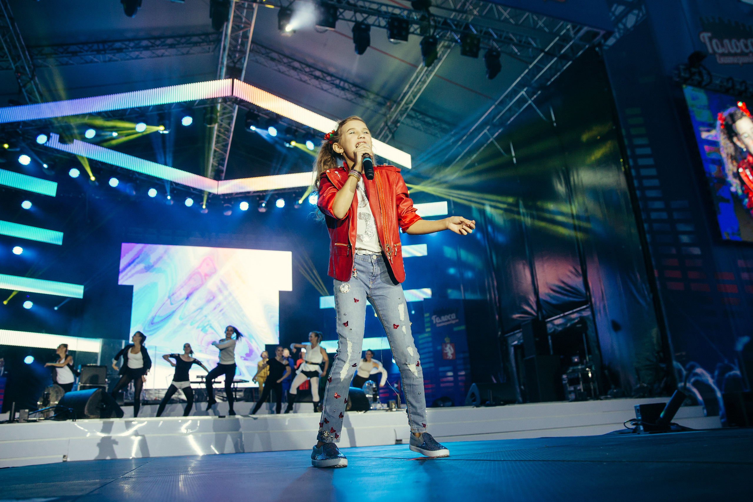 Шоу «Голоса Екатеринбурга''. Фотограф Слава Кайгородов