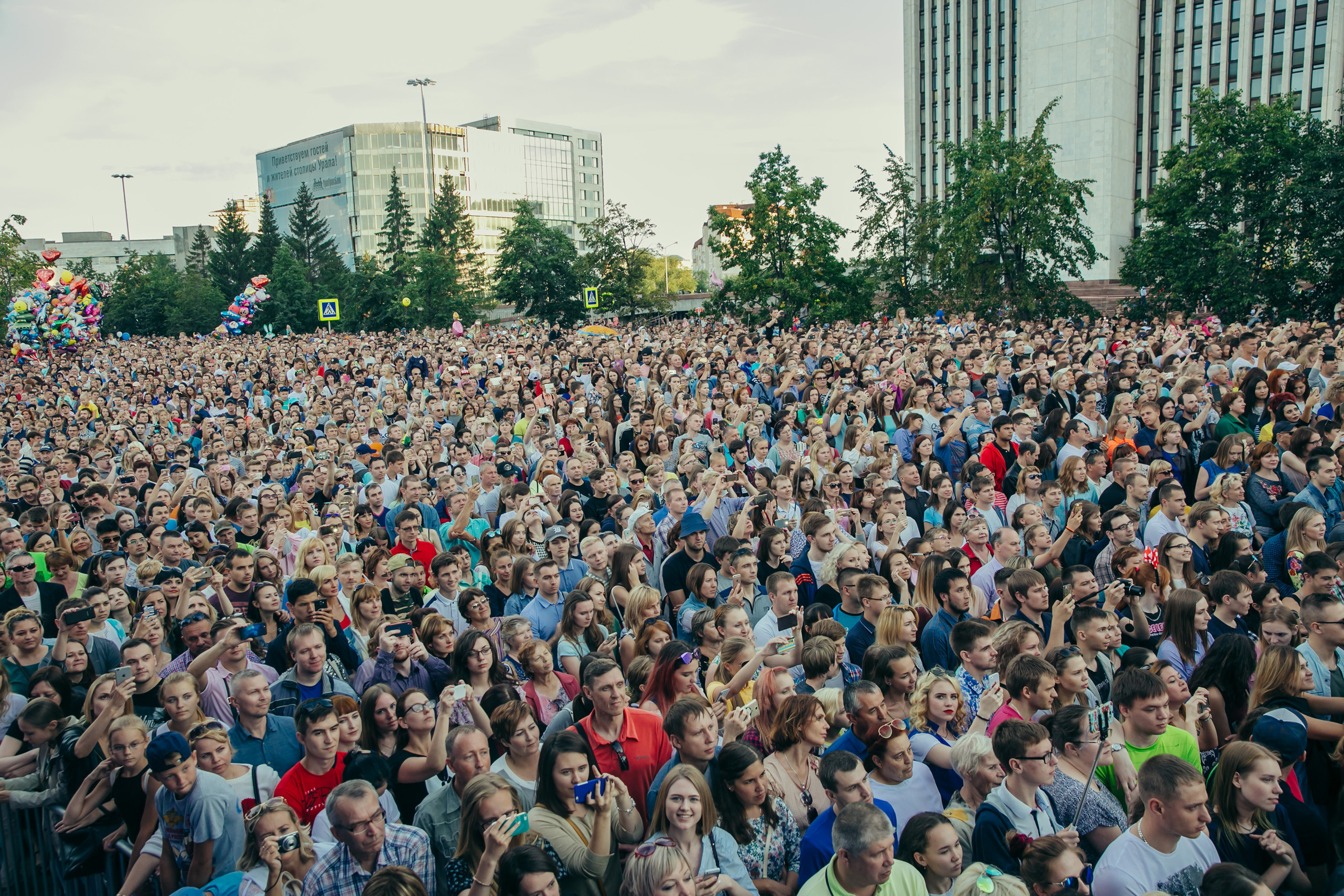 Шоу «Голоса Екатеринбурга''. Фотограф Слава Кайгородов