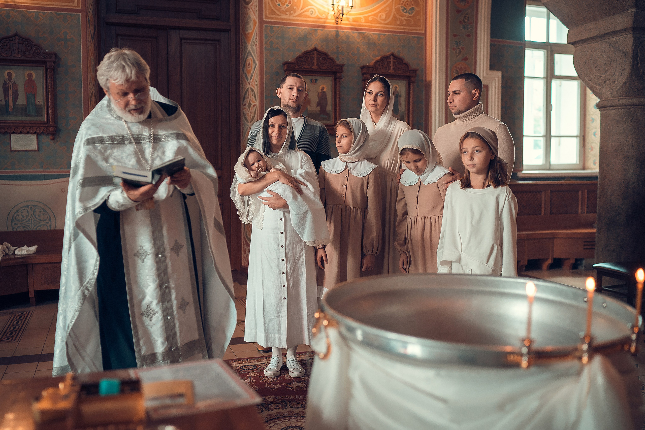 Таинство Крещения Красноярск. Фотограф на Крещение и Венчание в Красноярске Рамазанова Юлия