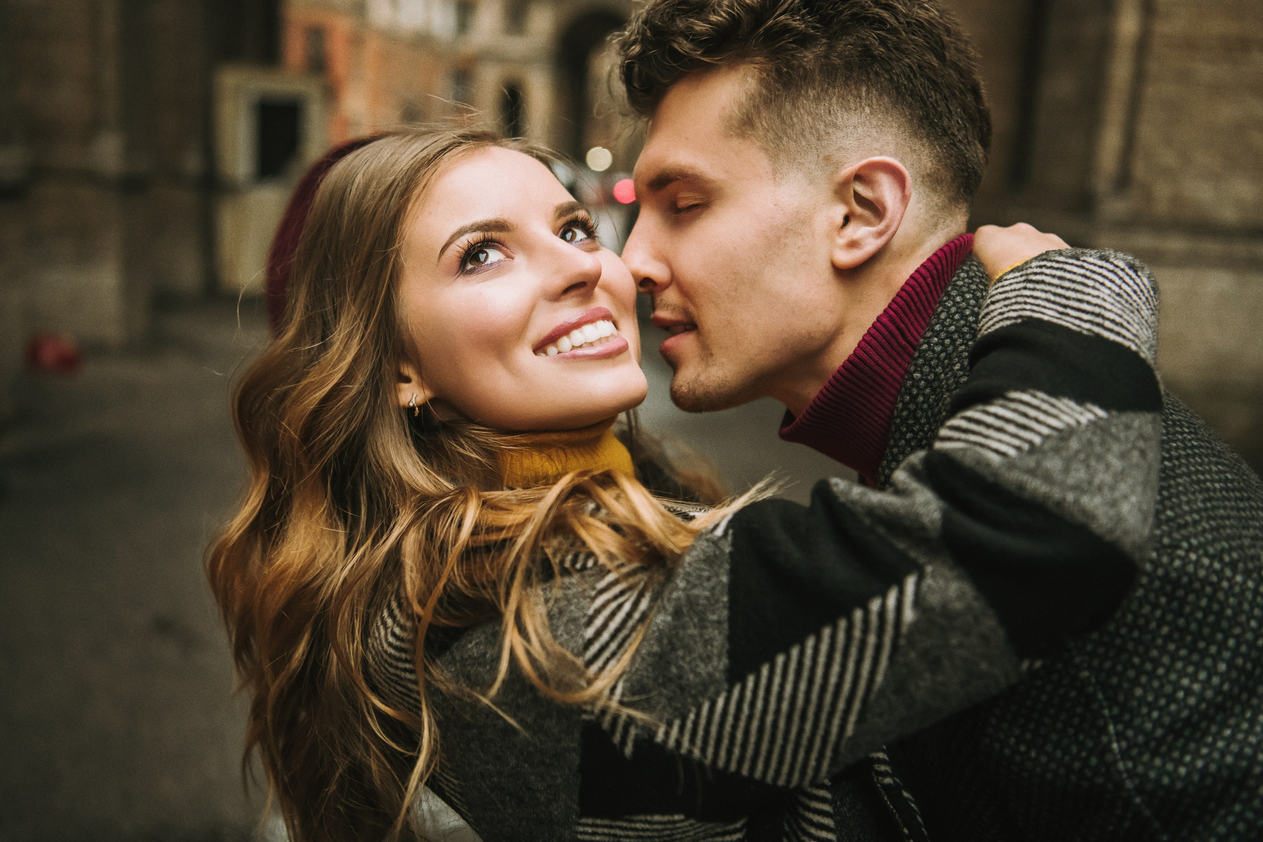 Настя и Игорь. Вечерний центр. Свадебный фотограф в Санкт-Петербурге София Шубик