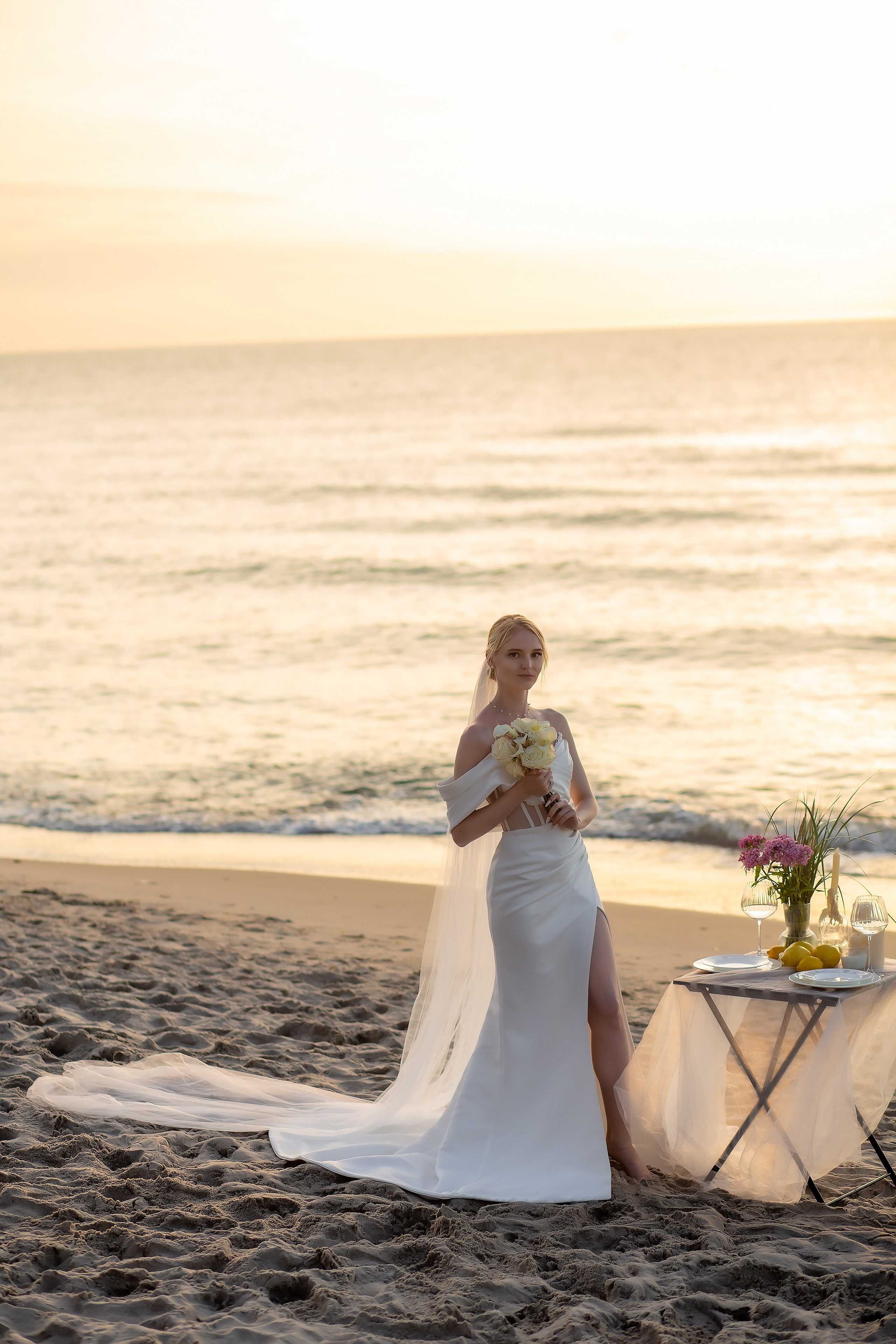 Александра и Влад. На закате. Фотограф в Калининграде Решетникова Алина