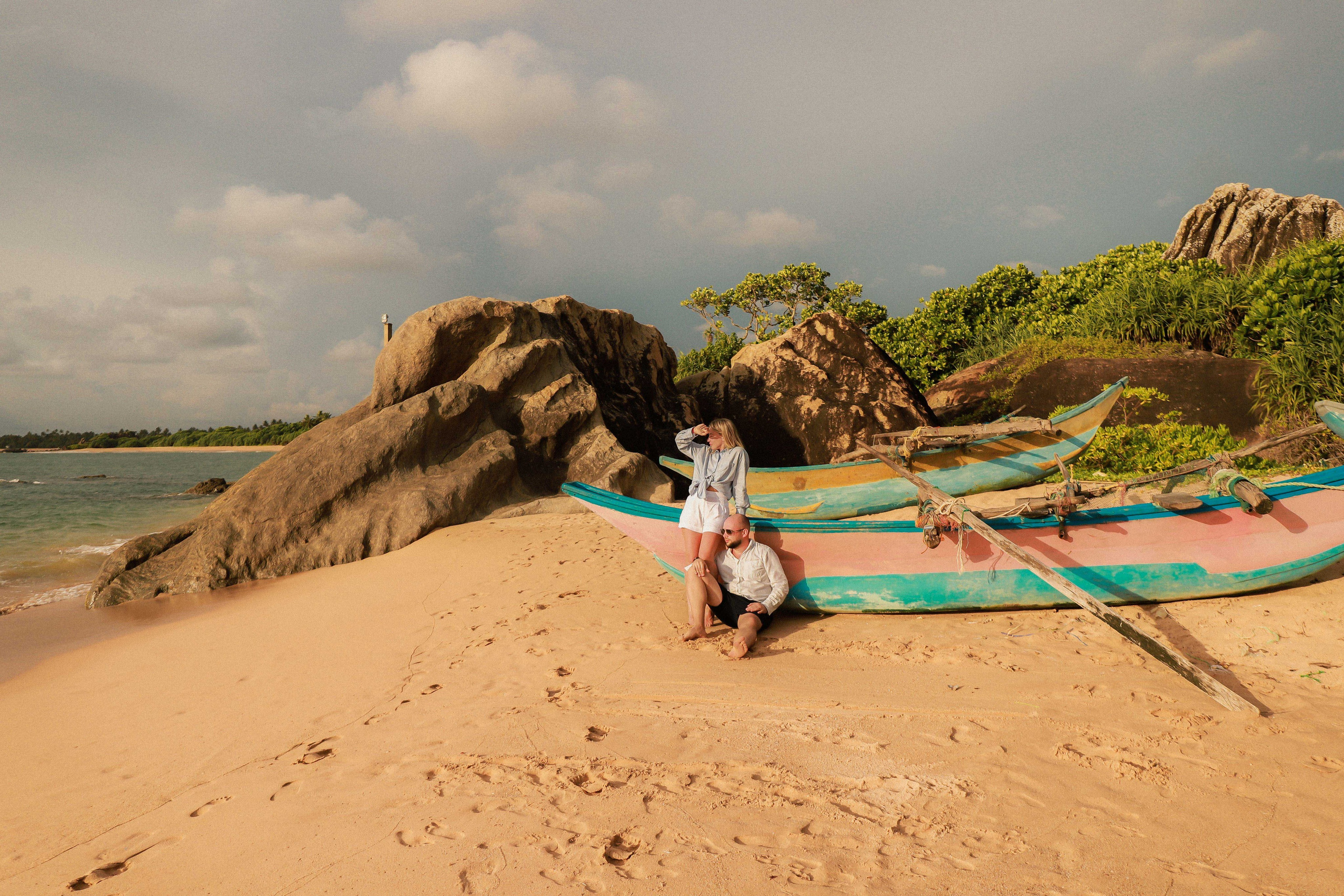 Южный пляж. Фотограф на Шри-Ланке