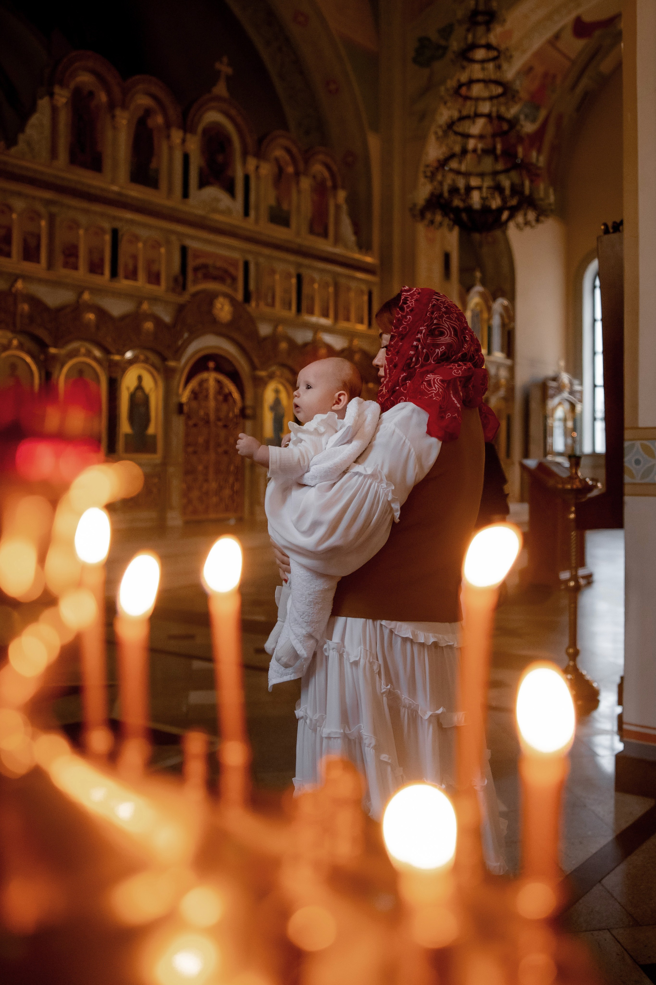 Таинство Крещения. Семейный фотограф в Москве