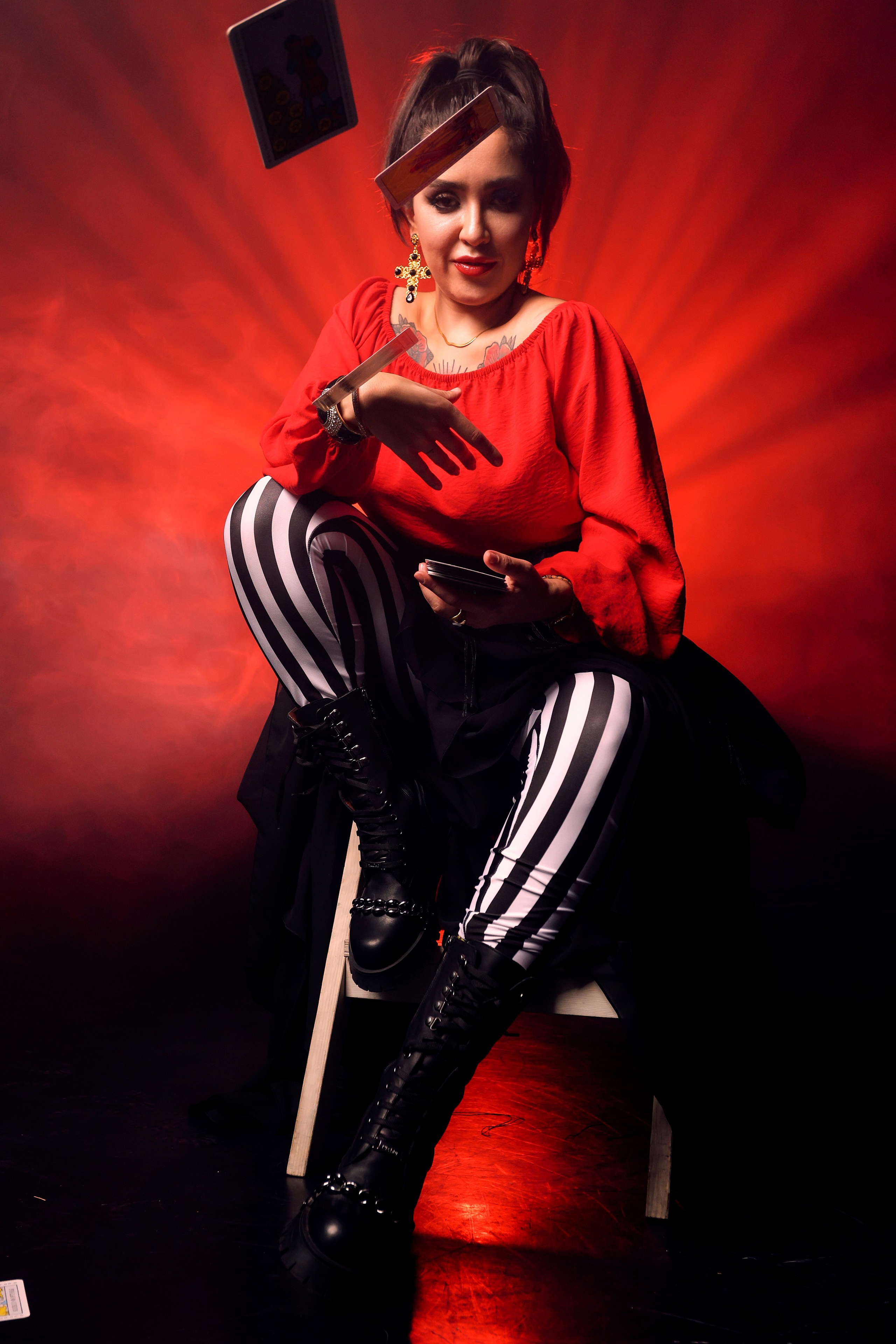 Фотосессия в цыганском образе