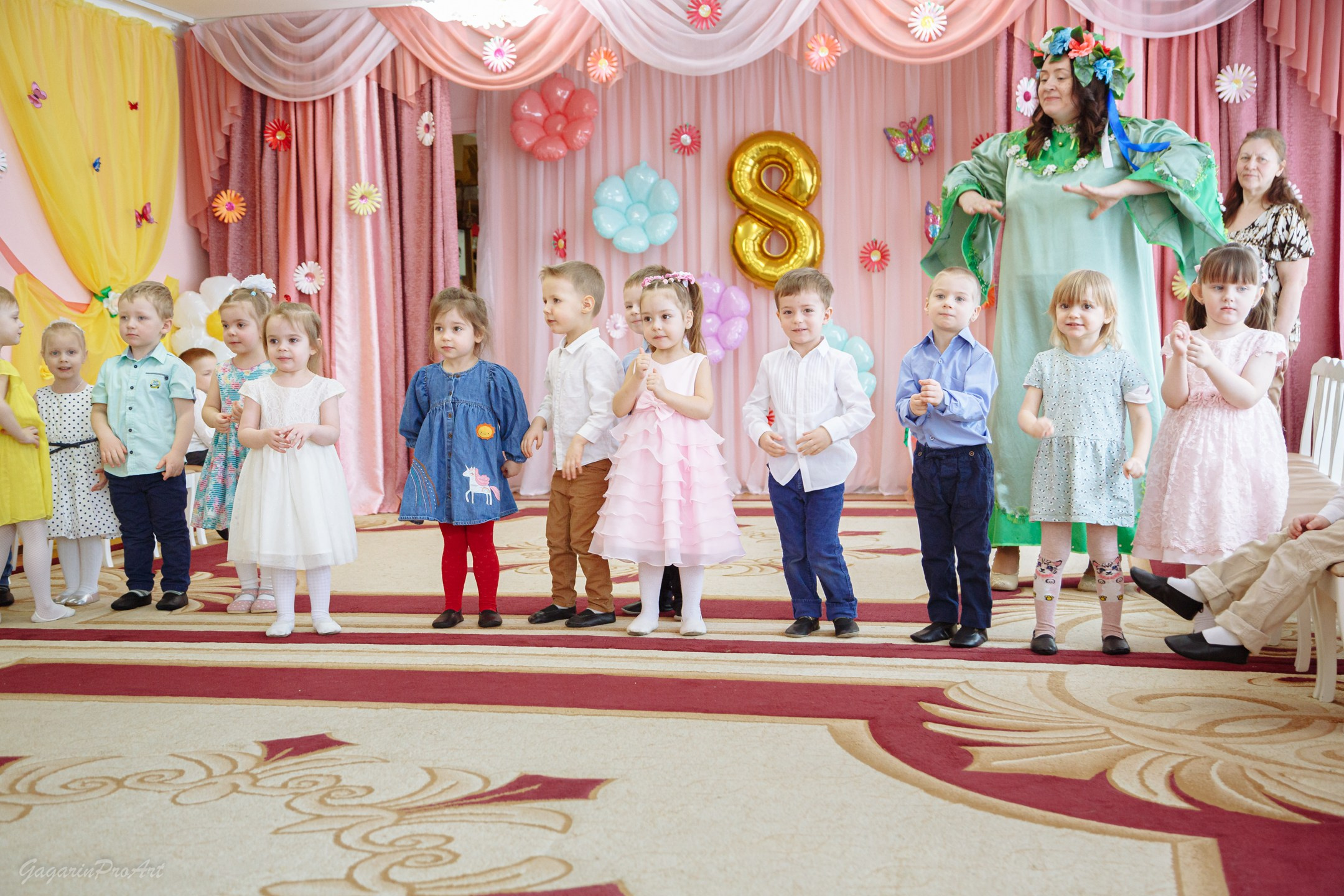 Репортаж в саду на утренник. GagarinProArt
