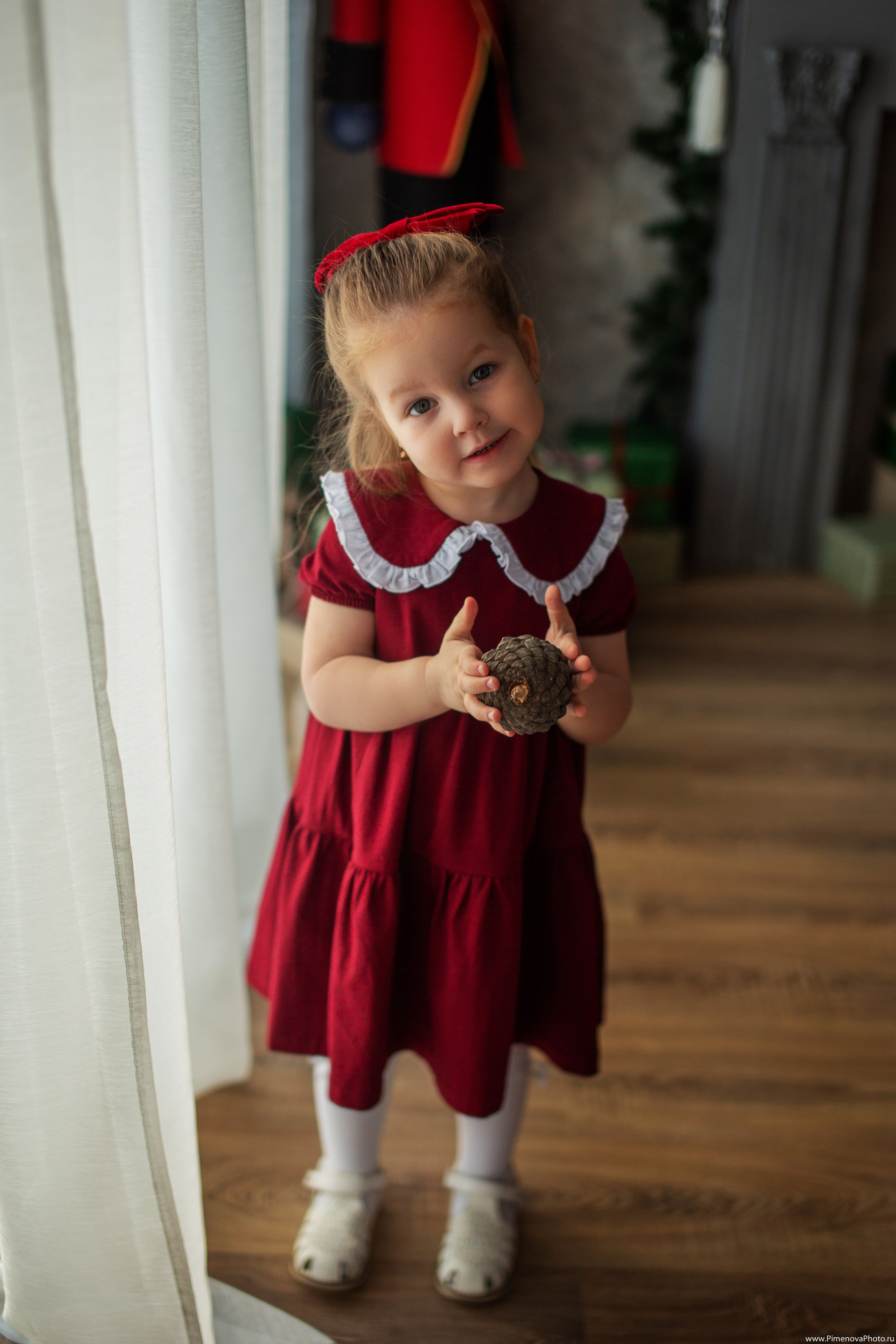 Новогодняя сказка Есении, 2024. Семейный и детский фотограф в Петрозаводске