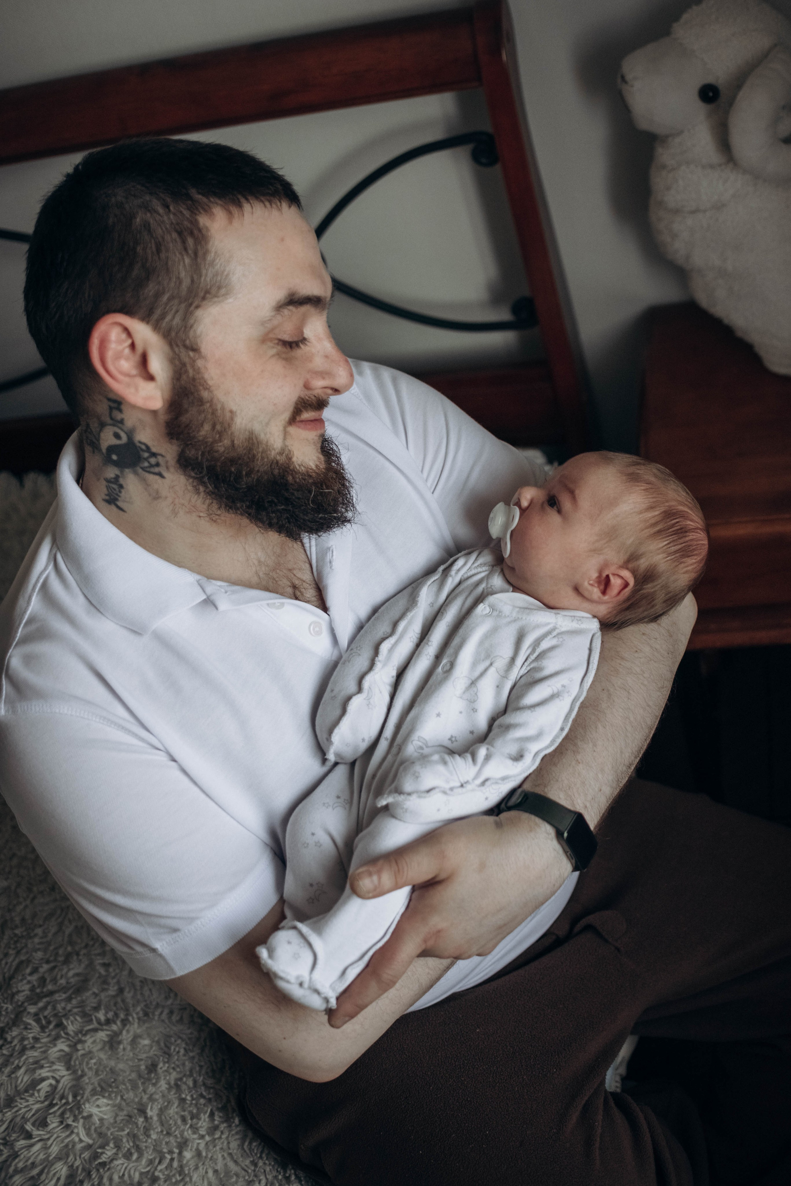 Большое маленькое чудо. Домашняя съемка новорожденного. Семейный фотограф в Железнодорожном Масаева Елена