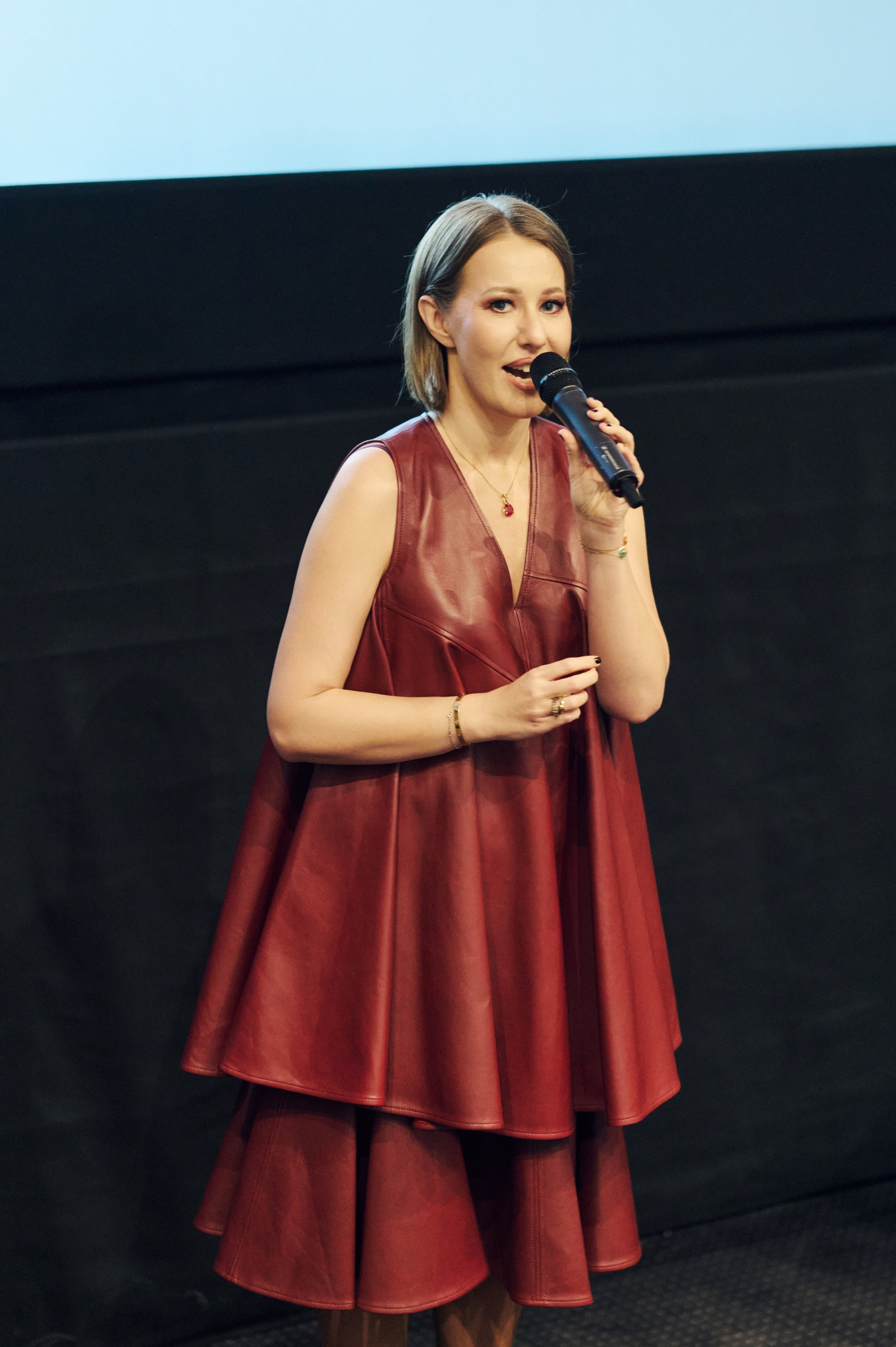 Премьерный показ фильма Ксении Собчак «Аферист-виолончелист». Фотограф Сергей Бойко Москва